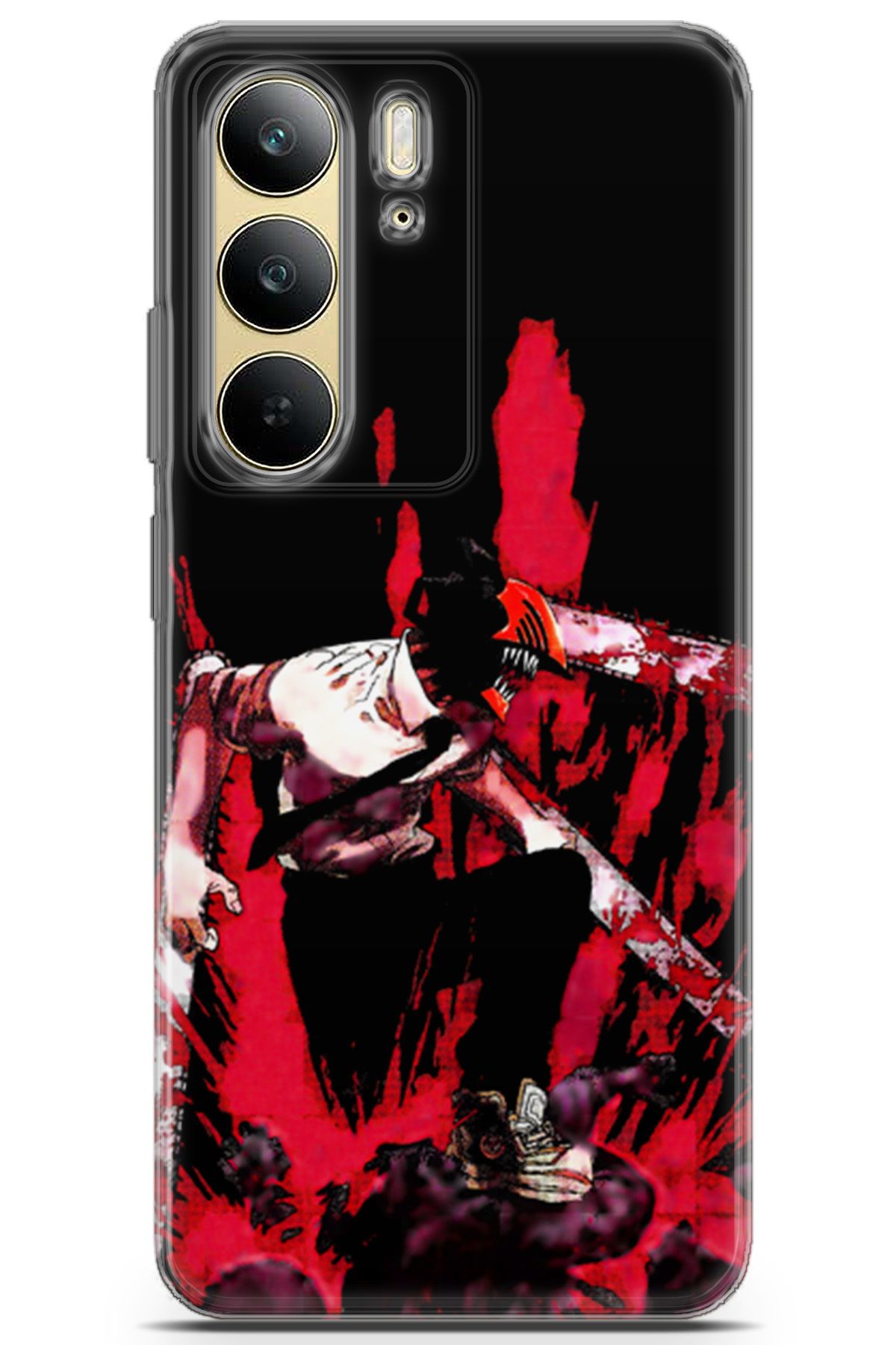 Kordilya Realme C75 uyumlu Manga 31 Koruma Chainsaw Man Denji