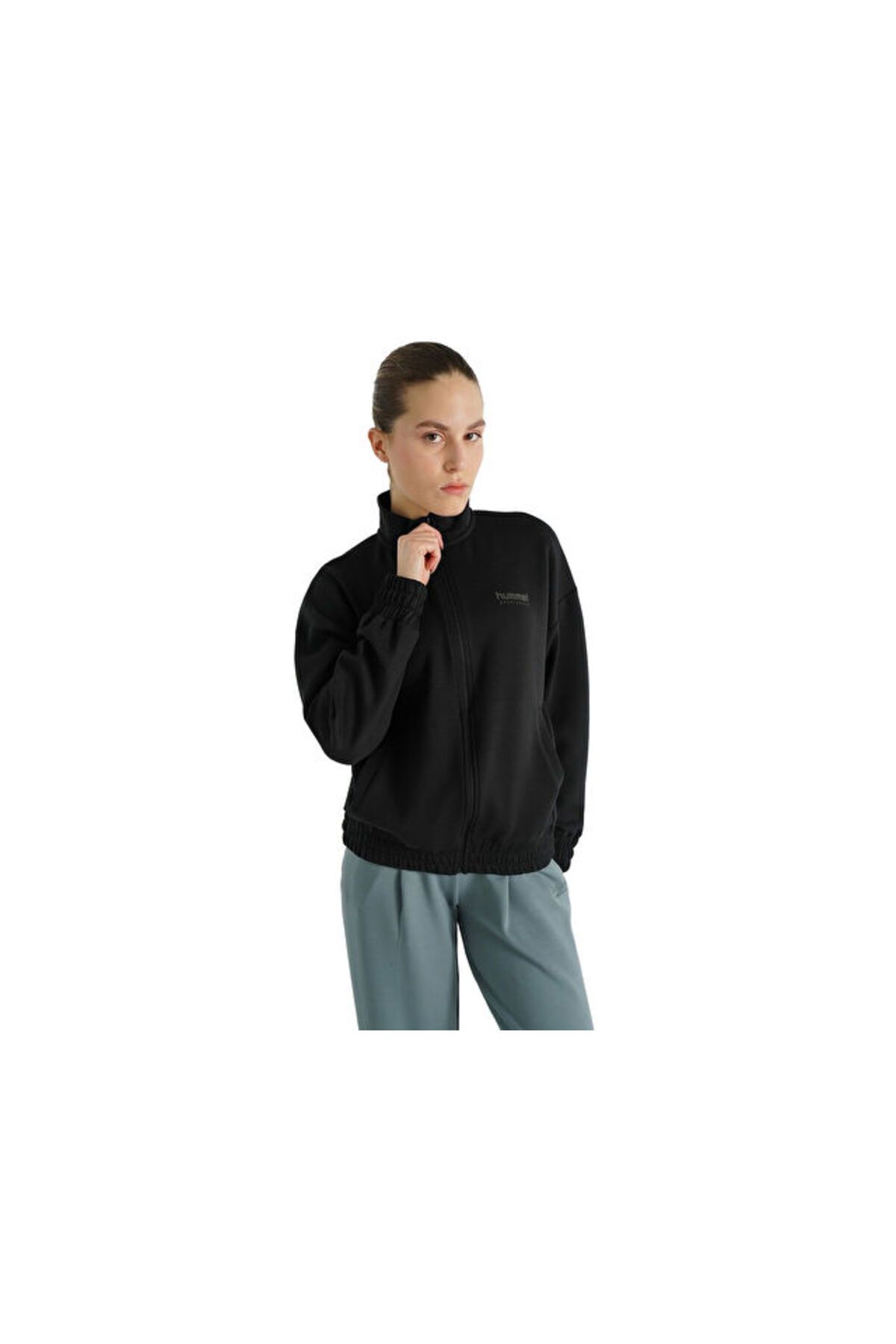 hummel Sabrina Zip Jacket Kadın Günlük Ceket 922293-2001 Siyah