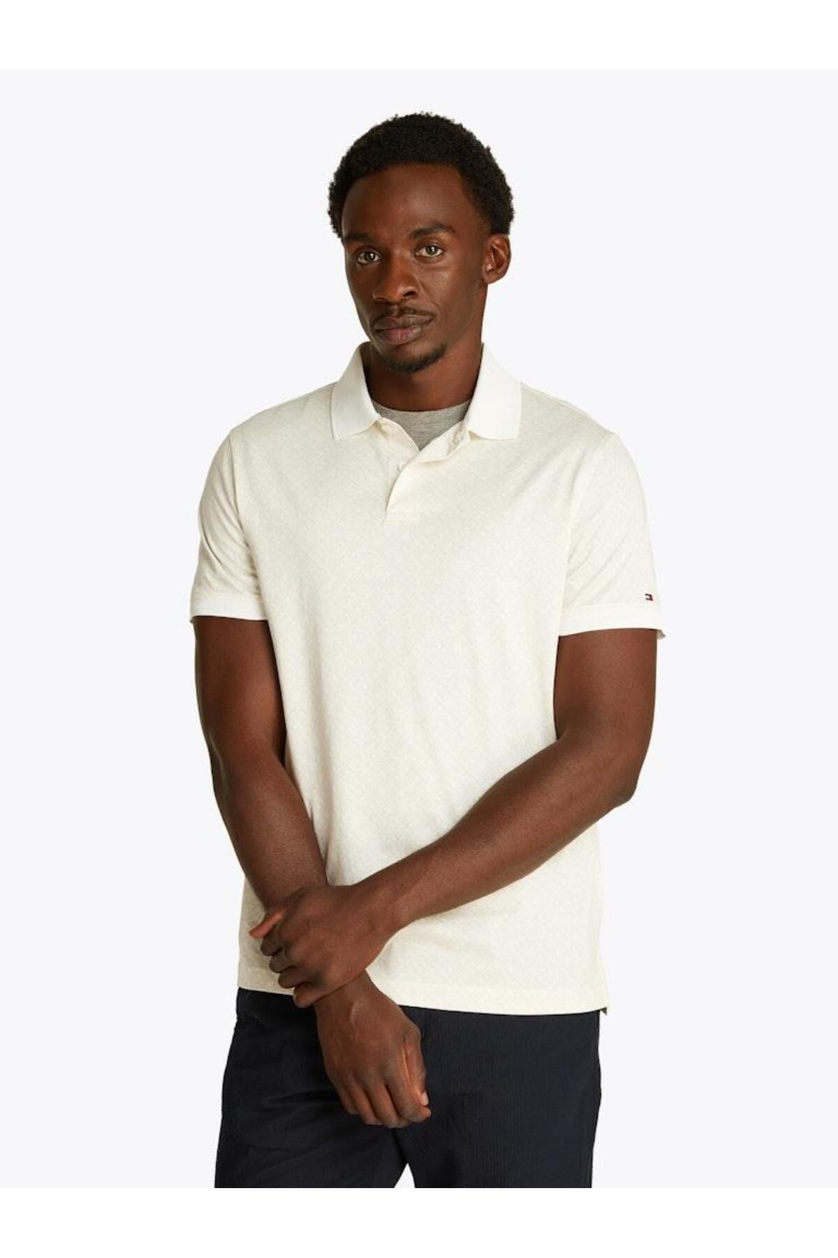 Tommy Hilfiger Erkek MONOGRAM AOP REG POLO Polo T-Shirt