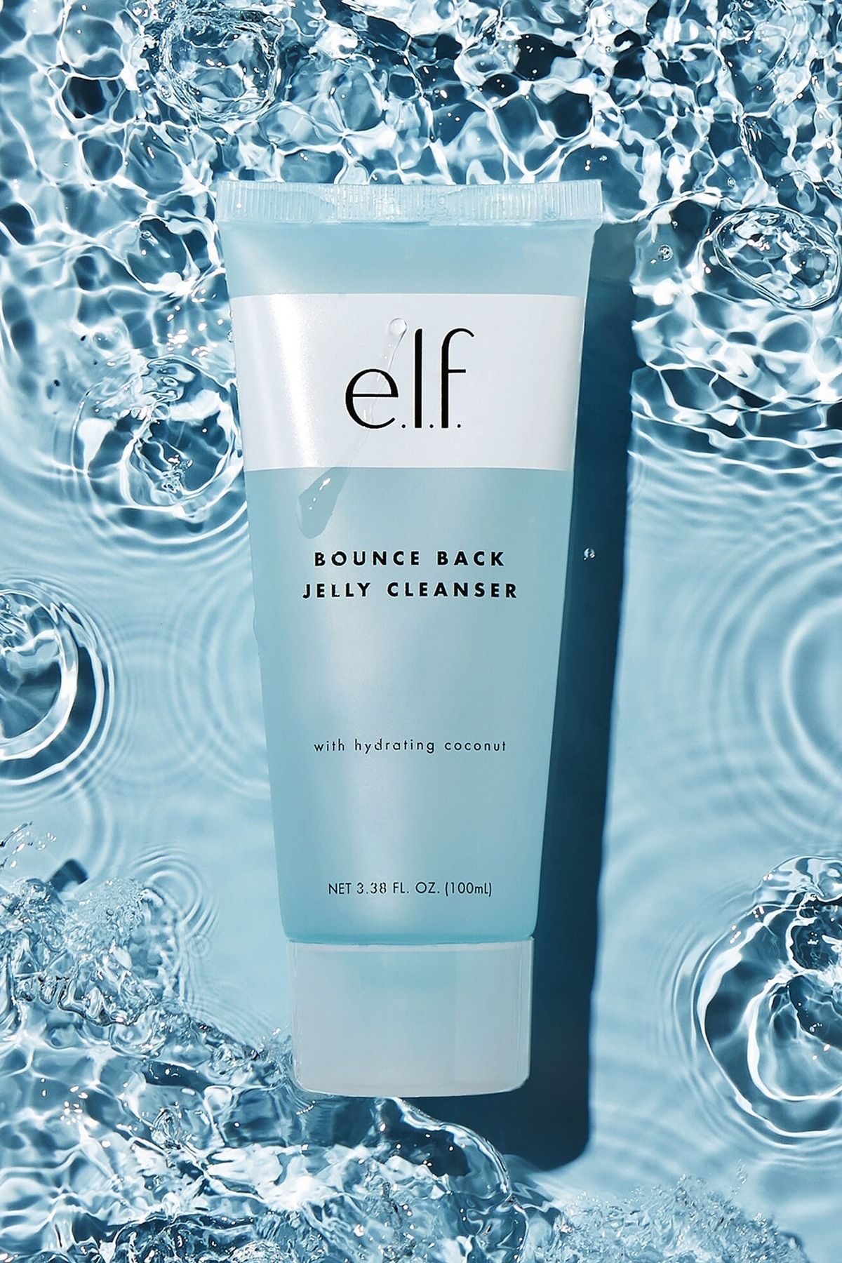 ELF-e.l.f. Bounce Back Jelly Cleanser 100ml– Hydrating, Gentle Face Wash with Coconut for Soft Skin 6