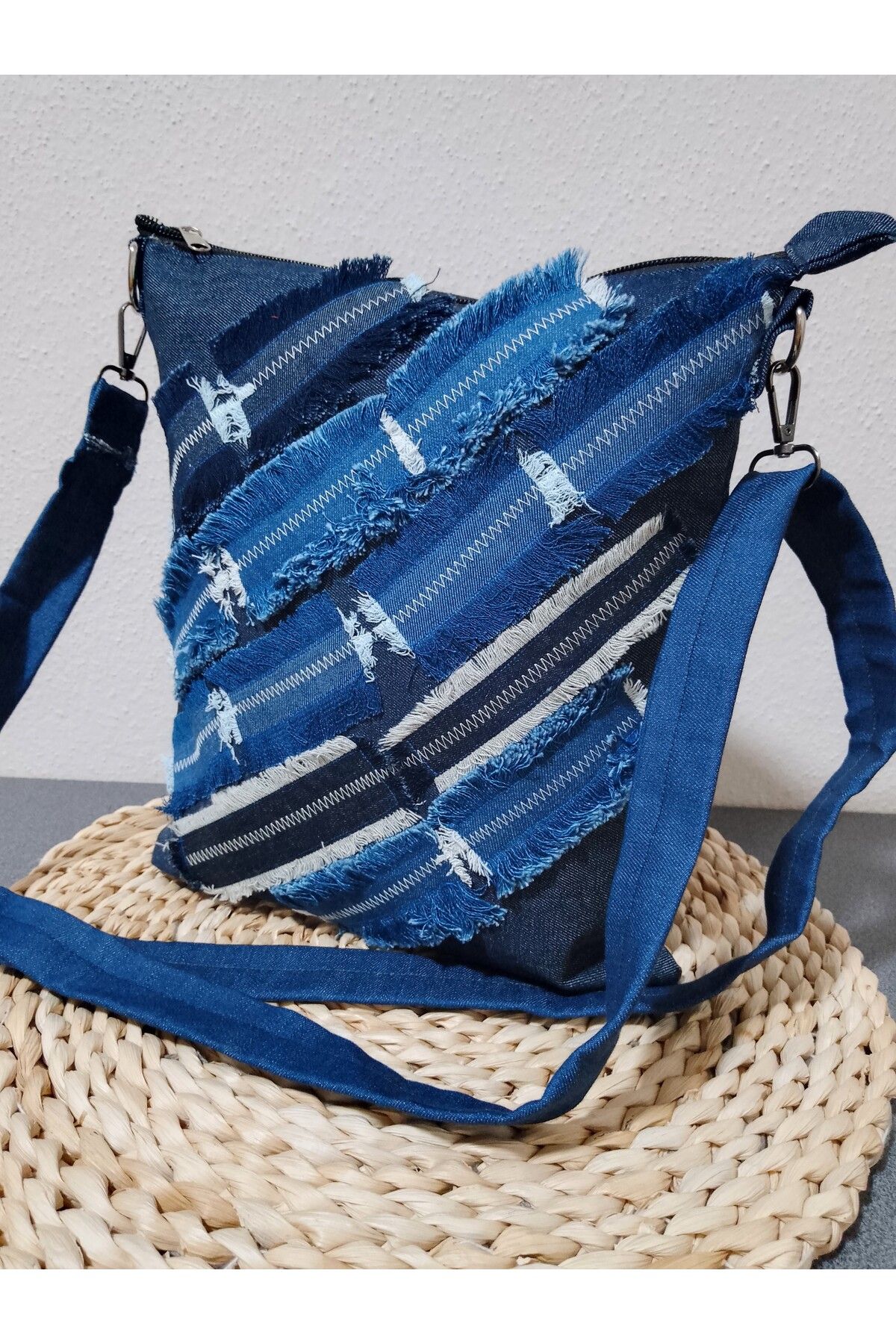 EMİNSHOP Kadın kot denim çanta