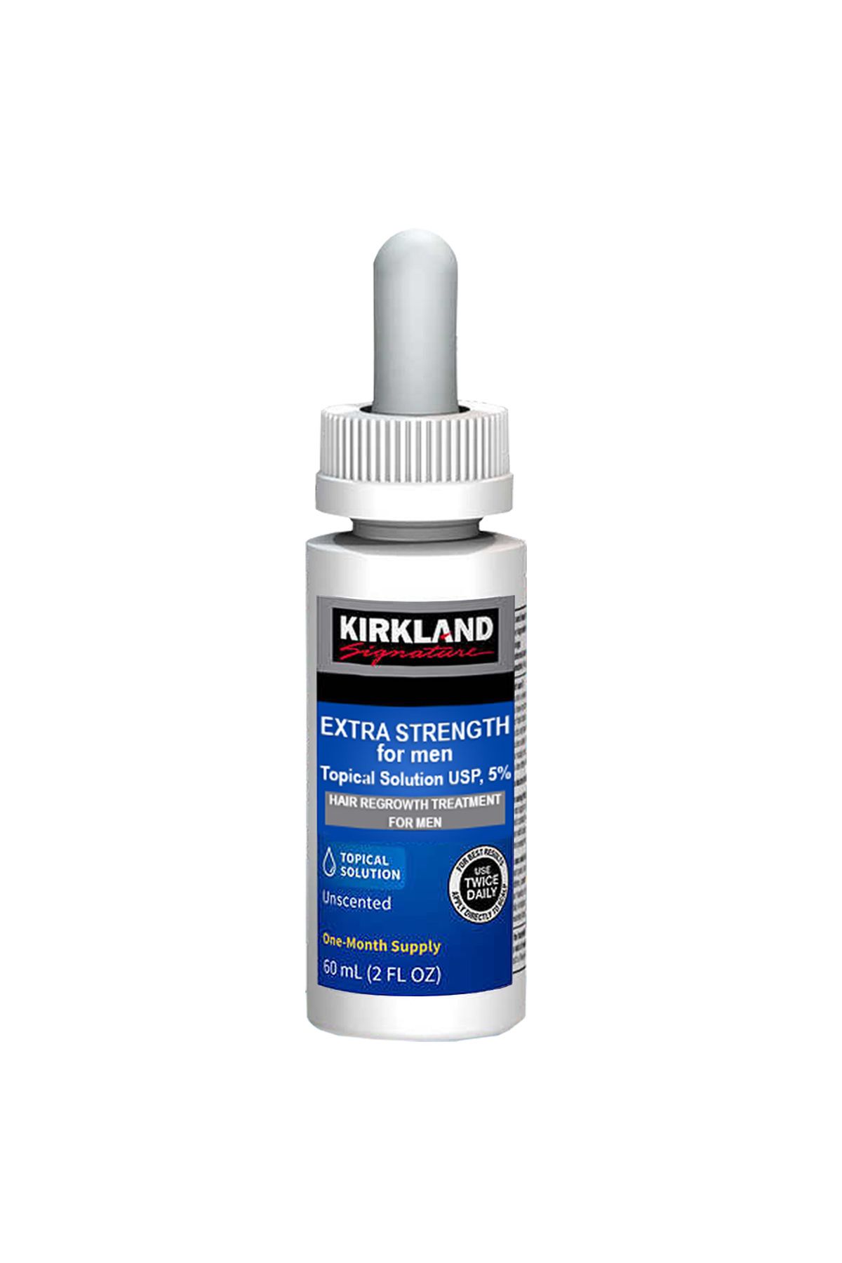 Kirkland Signature Soluție, Kirkland Signature, Minoxidil 5%, Tratament Pentru Căderea Părului, 60 Ml - One Size