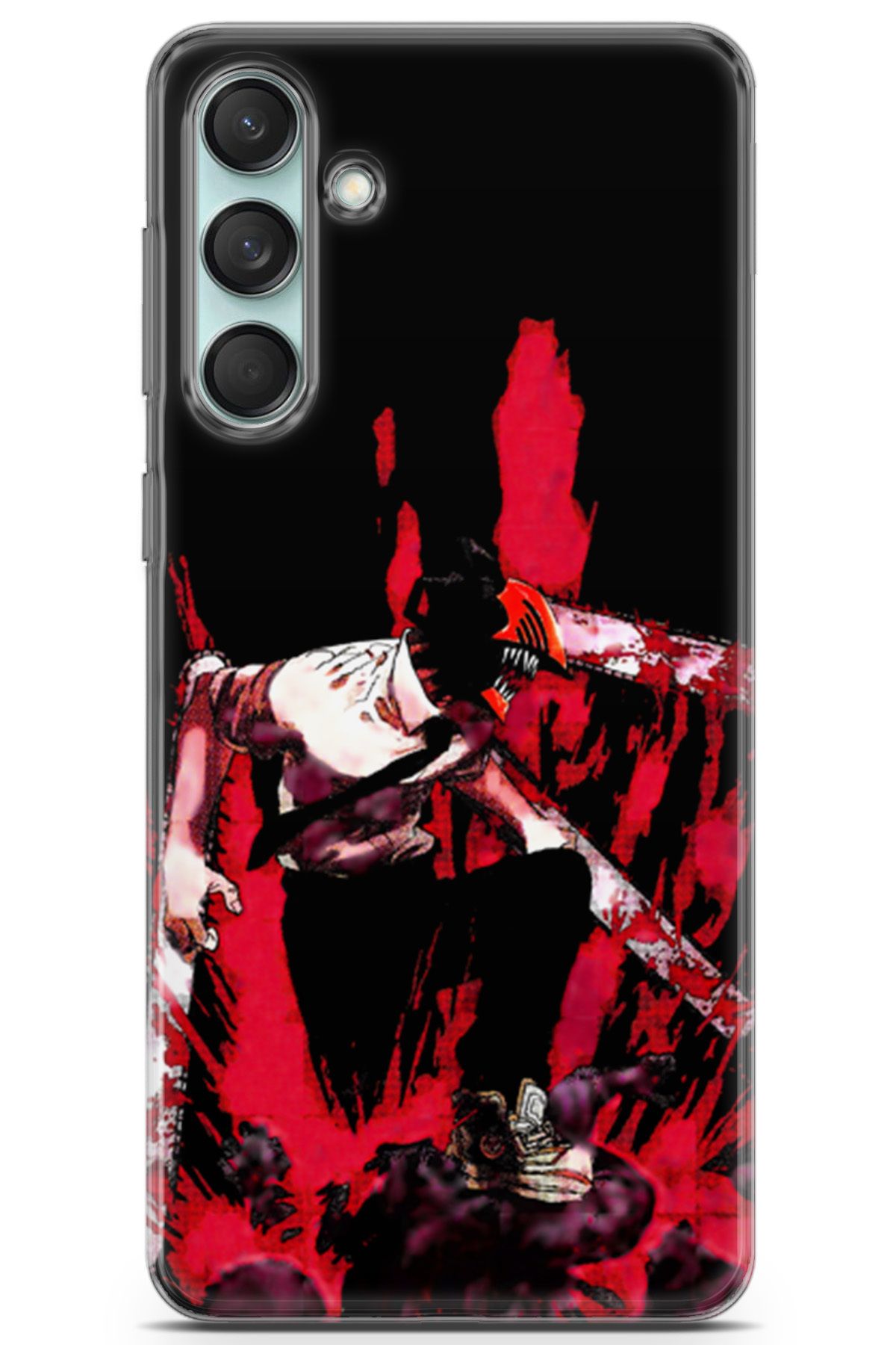 Kordilya Samsung Galaxy M55 uyumlu Manga 31 Kab Chainsaw Man Denji