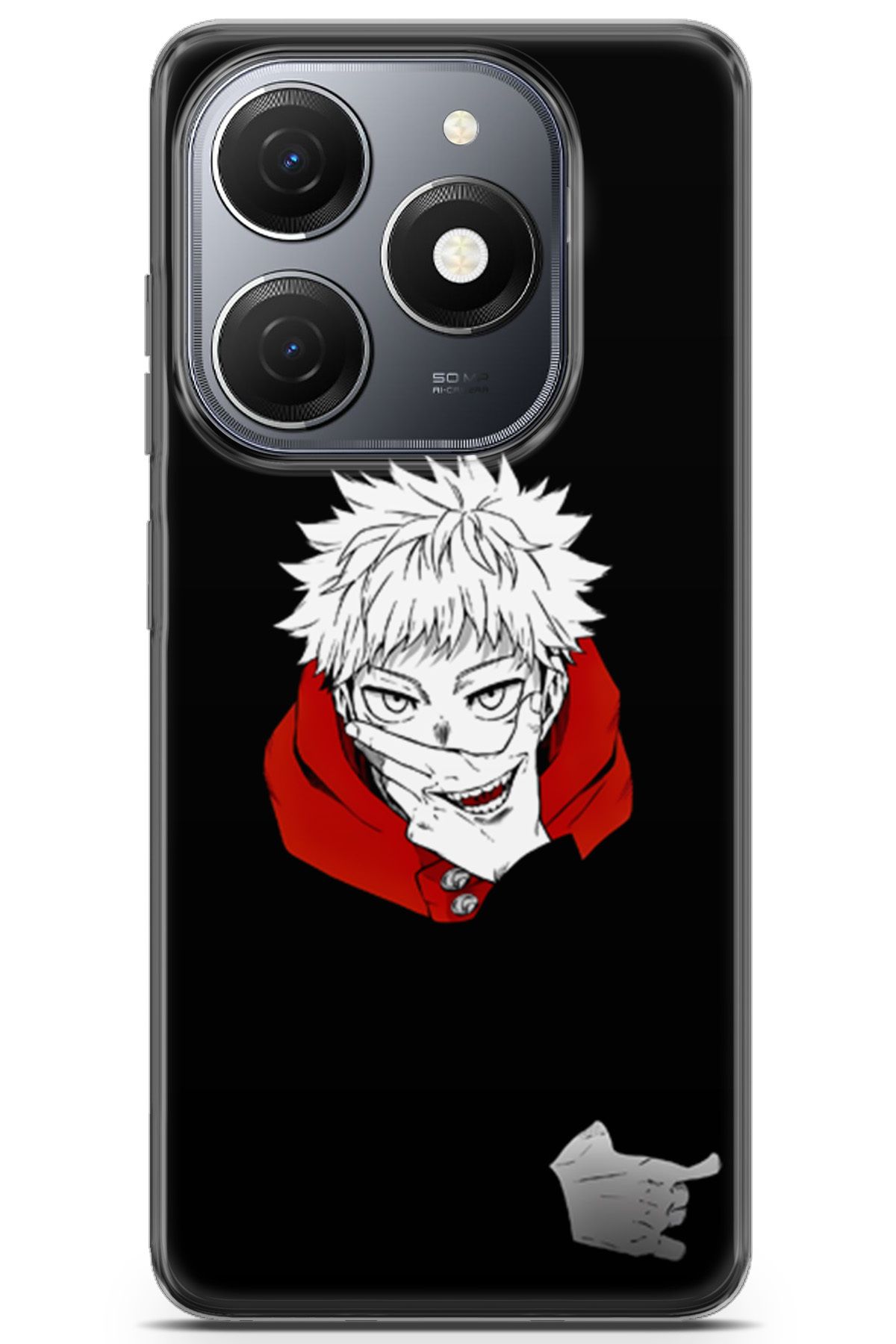 Uvilda Tecno Spark 20 uyumlu Anime 35 Koruma Kılıfı itadori Jujutsu