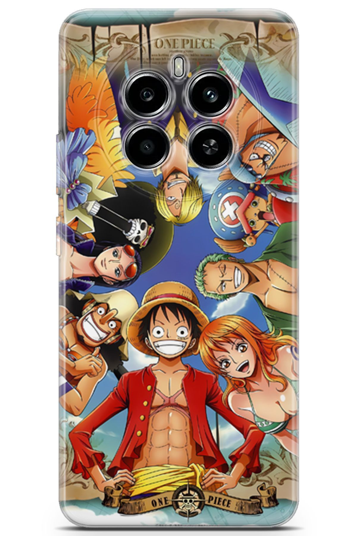 Kordilya Realme 12 4G uyumlu Manga 30 HD Koruma One Piece Anime