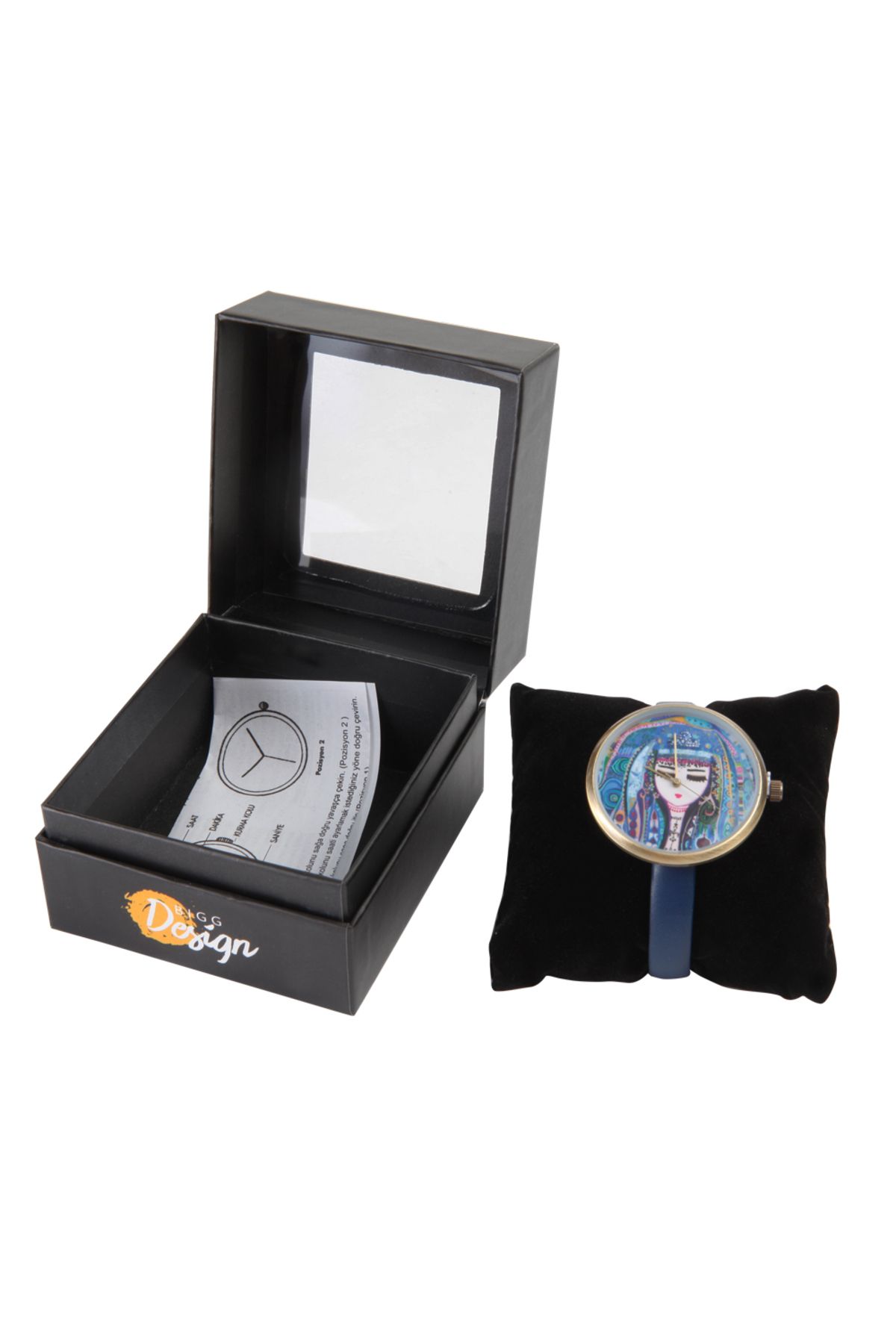 Biggdesign-Blue Water Design Wrist Watch 7
