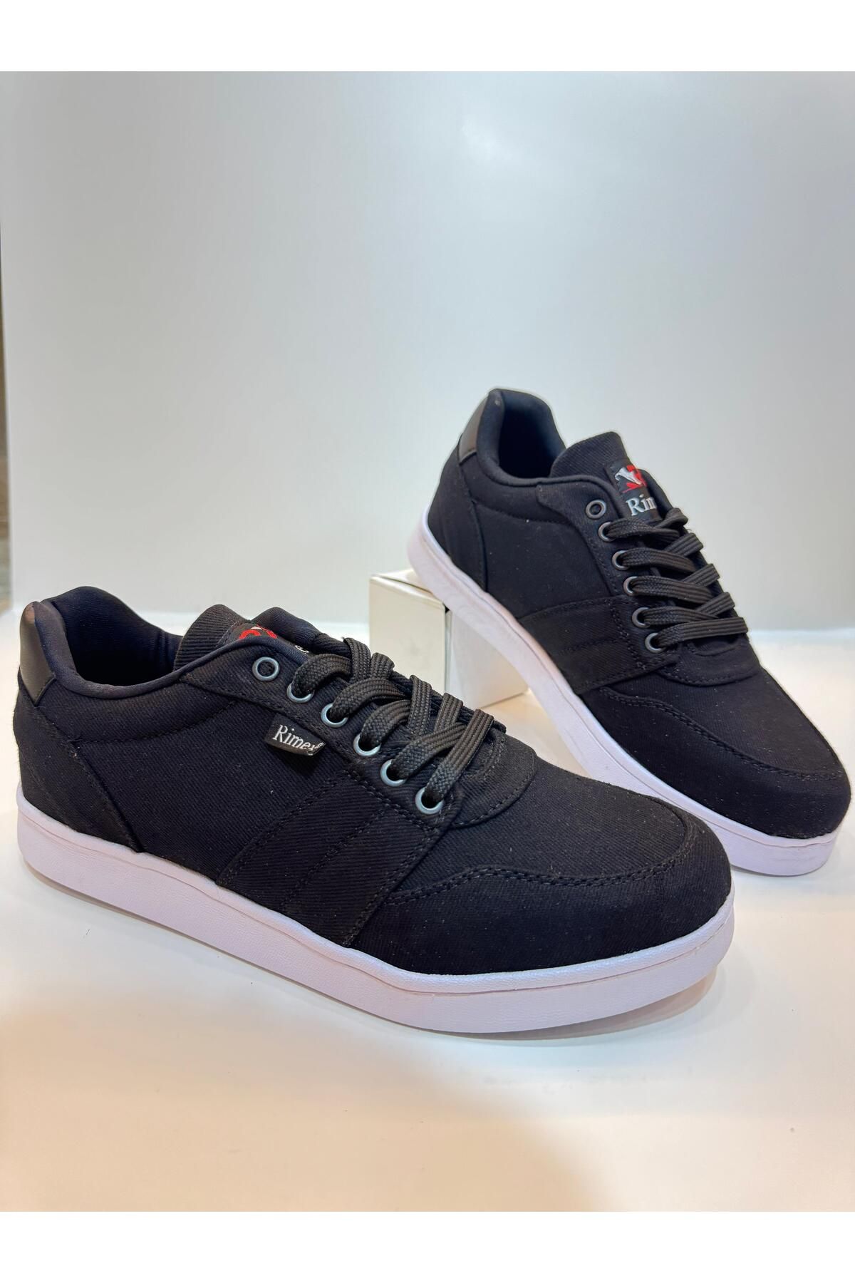 Rimex Keten Canvas Gabardin Günlük Kullanım Sneaker Ayakkabı
