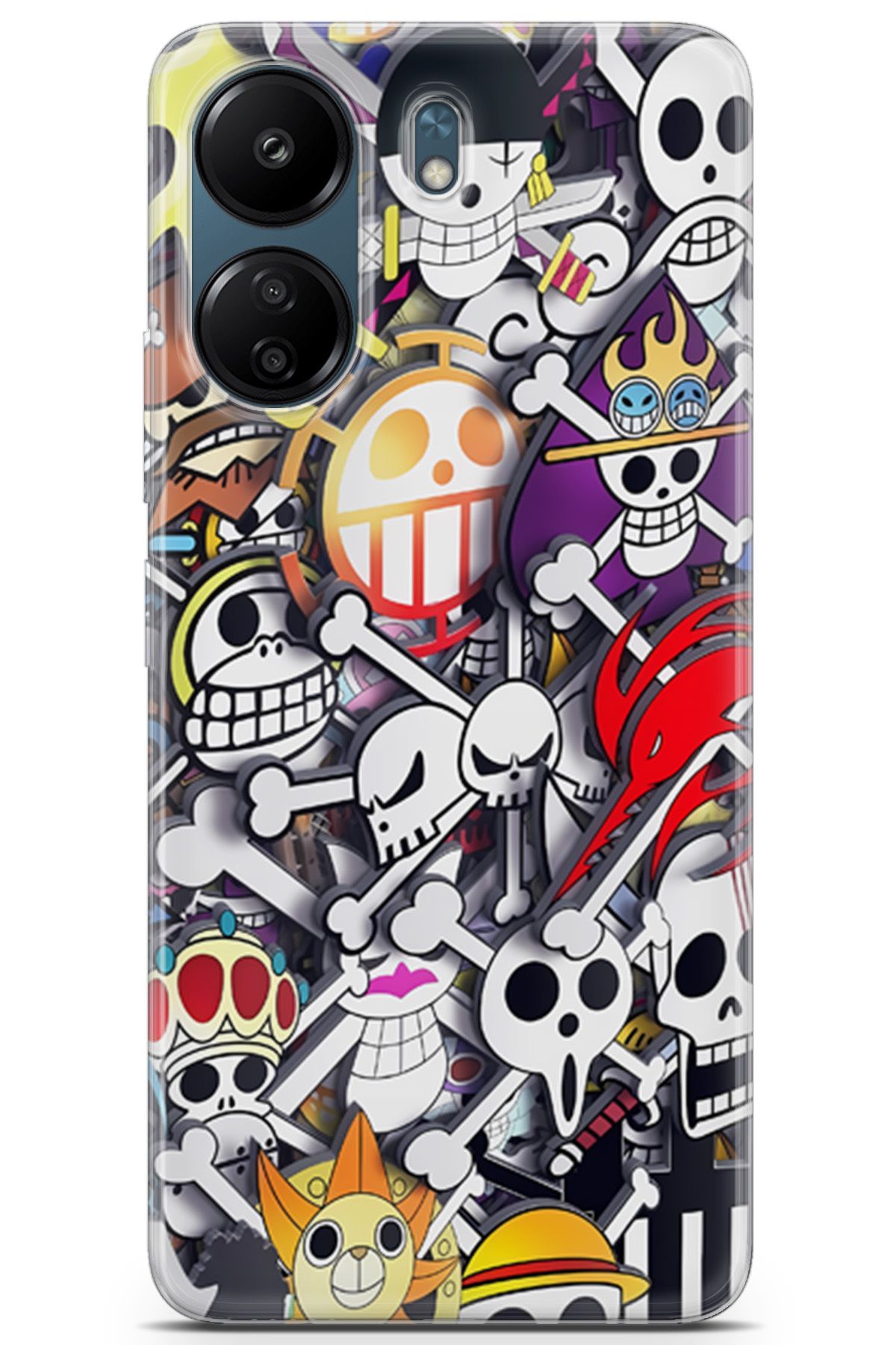 Kordilya Xiaomi Redmi 13C uyumlu Manga 21 Parlak Baskılı One Piece Manga