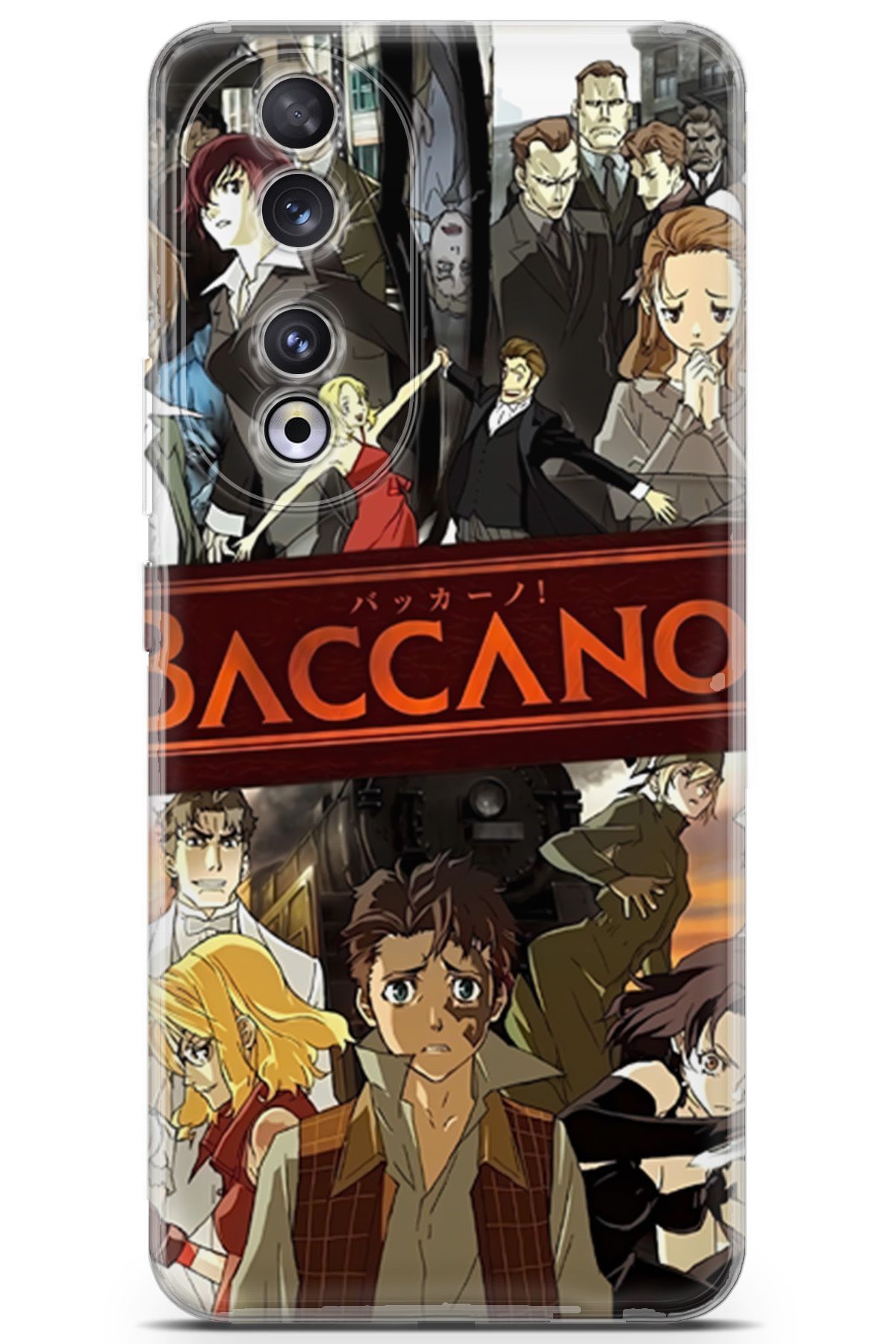 Uvilda Honor 90 uyumlu Anime 4 Baskılı Kapak Baccano Anime