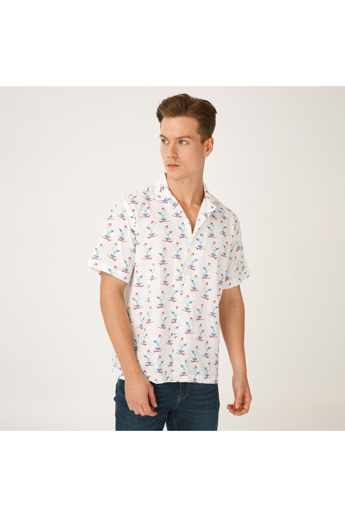 ANEMOSS-Sailor Seagull Man Shirt - XL 4
