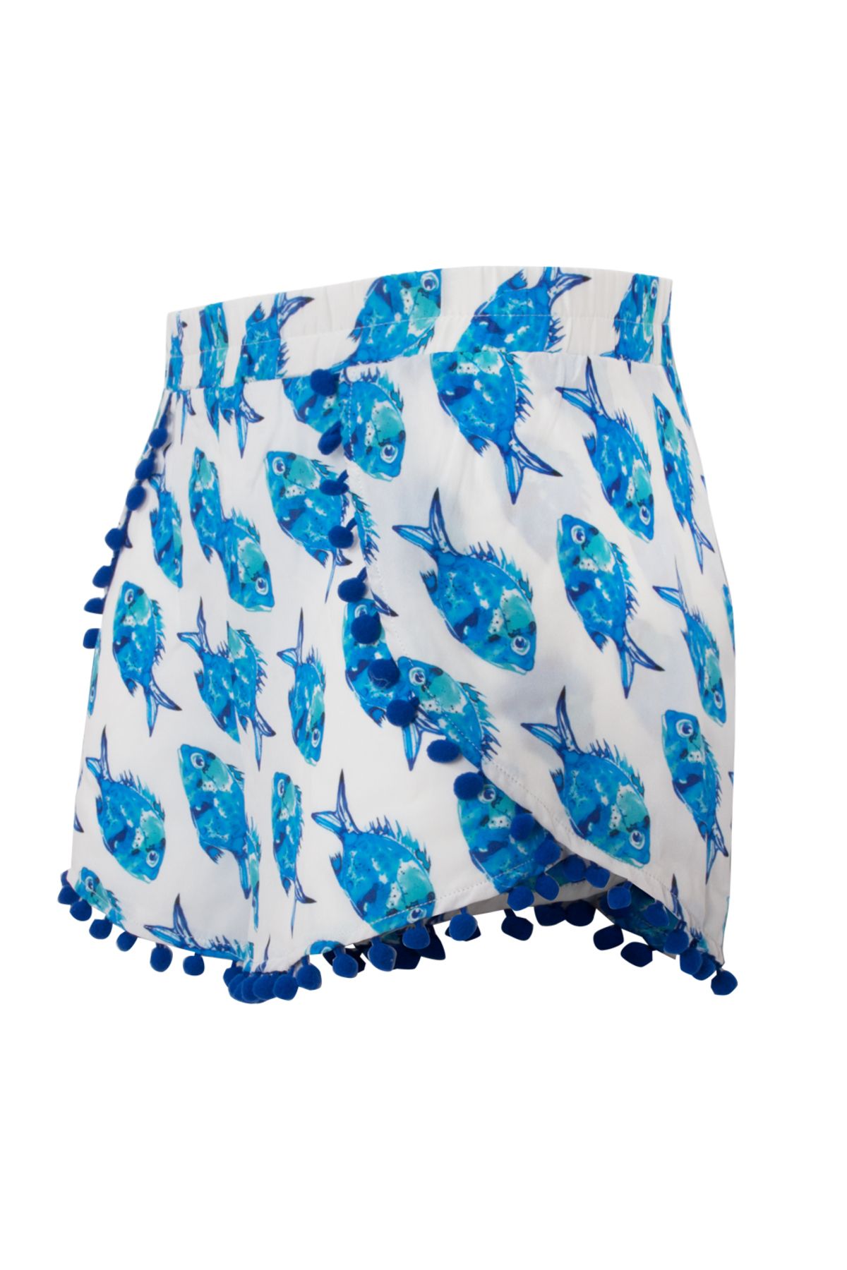 ANEMOSS-Aquarium Women's Shorts S 7