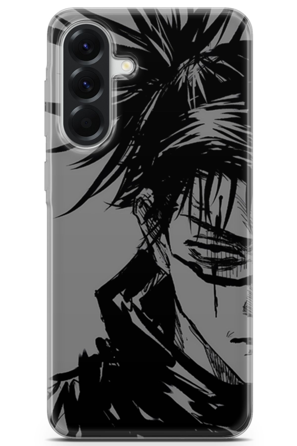 Kordilya Samsung Galaxy A56 uyumlu Manga 4 UV Silikon Choso Jujutsu Kaisen