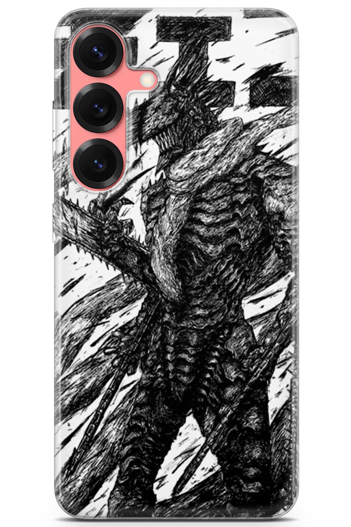 Kordilya Samsung Galaxy S25 uyumlu Manga 38 Silikon Kapak Chainsaw Denji