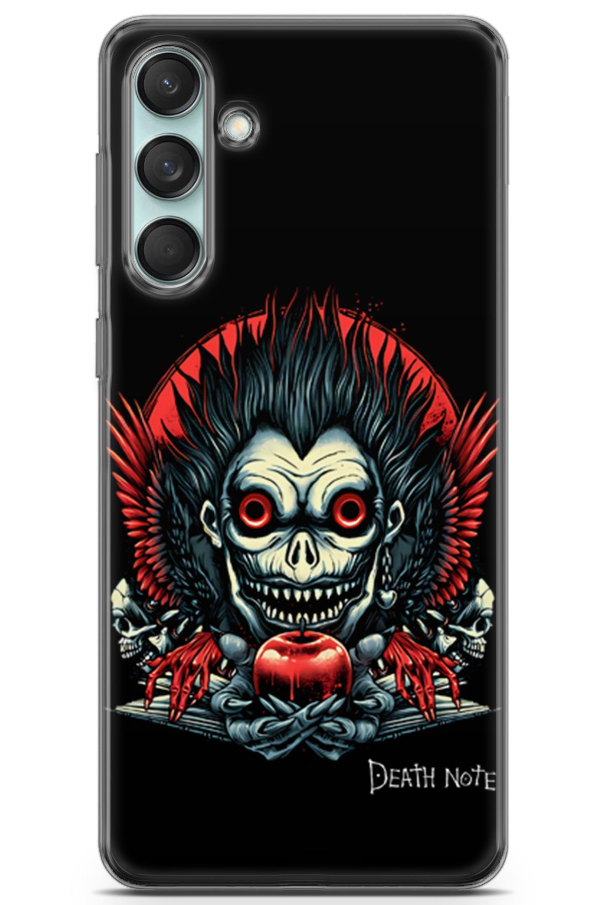 Uvilda Samsung Galaxy M55 uyumlu Anime 23 Ultra HD Death Note Ryuk I