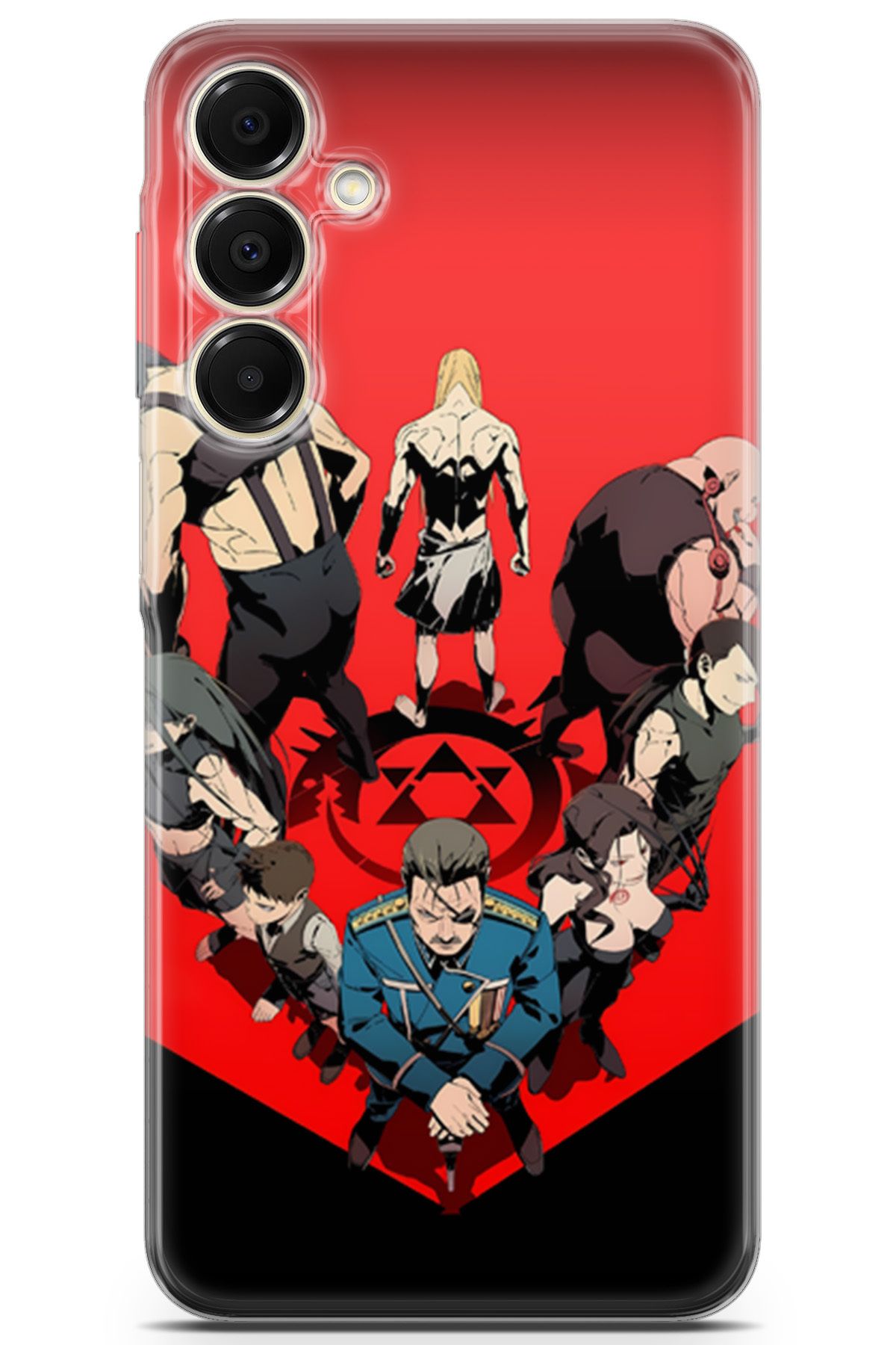 Kordilya Samsung Galaxy A16 uyumlu Manga 11 HD Koruma Fullmetal Alchemist
