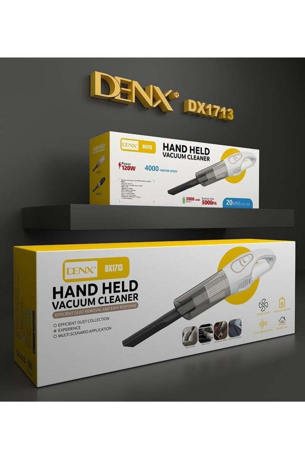 Denx-Portable Vacuum Cleaner with HEPA Filter, Lightweight Cordless Design, 30 Minutes Runtime, Easy to 2