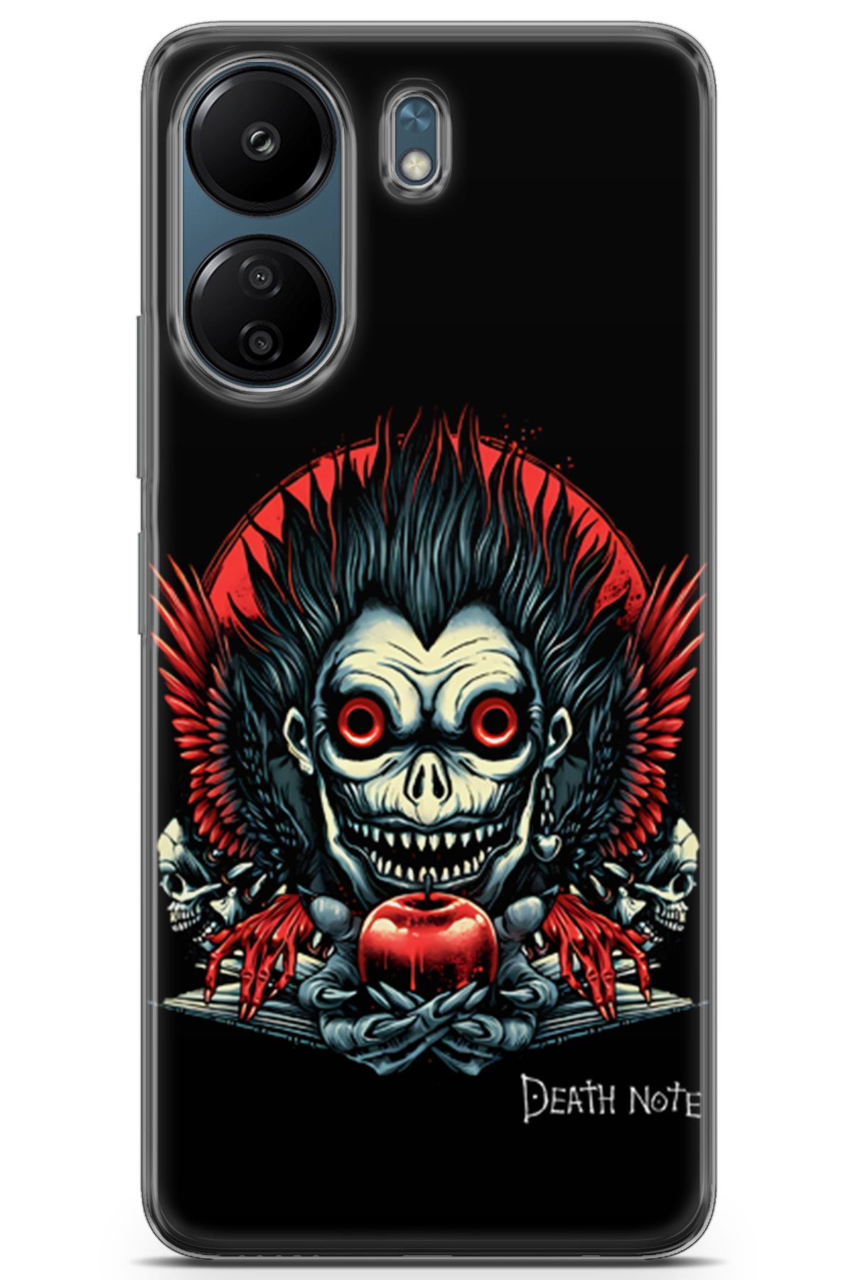 Uvilda Xiaomi Redmi 13C uyumlu Anime 23 HQ Baskı Death Note Ryuk I