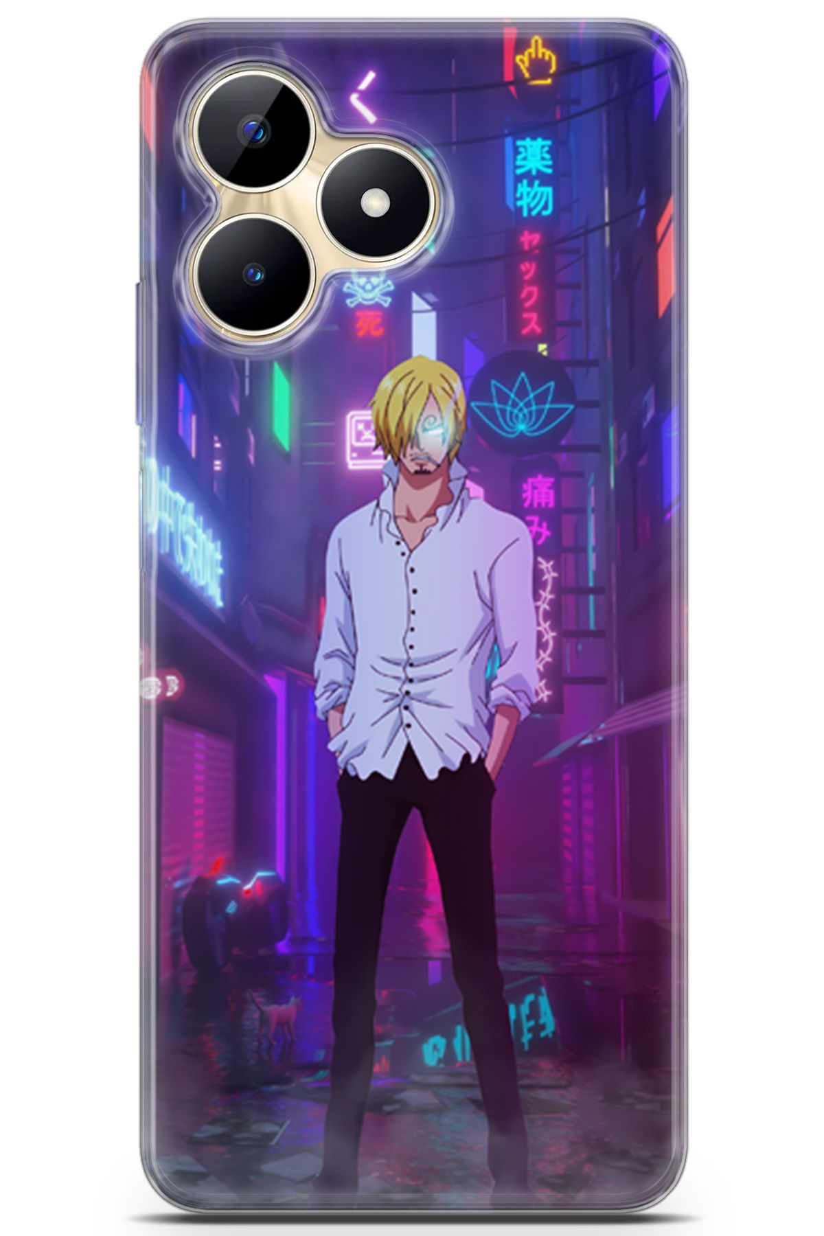 Kordilya Realme C53 uyumlu Manga 33 UV Tasarım One Piece Sanji