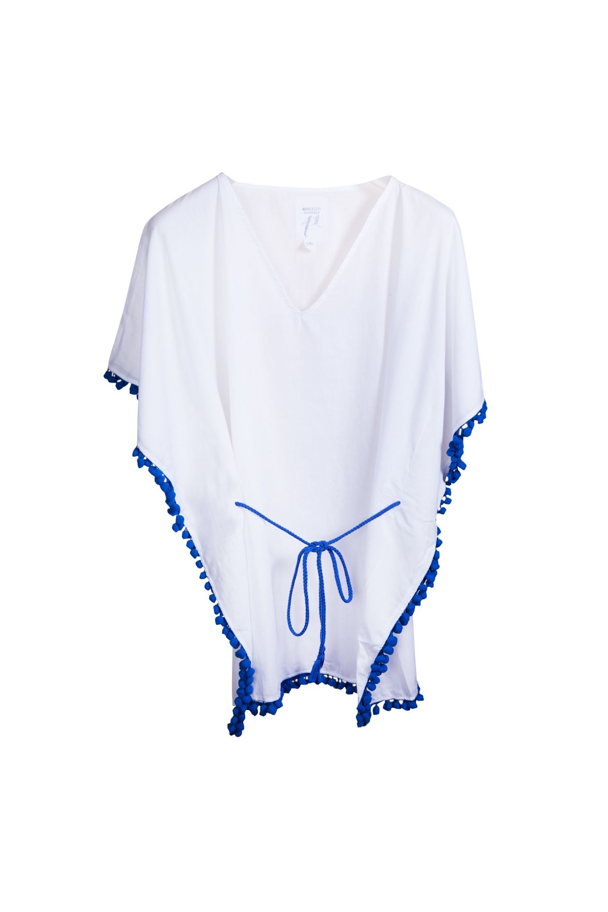 ANEMOSS-Pompom Beach Dress 1