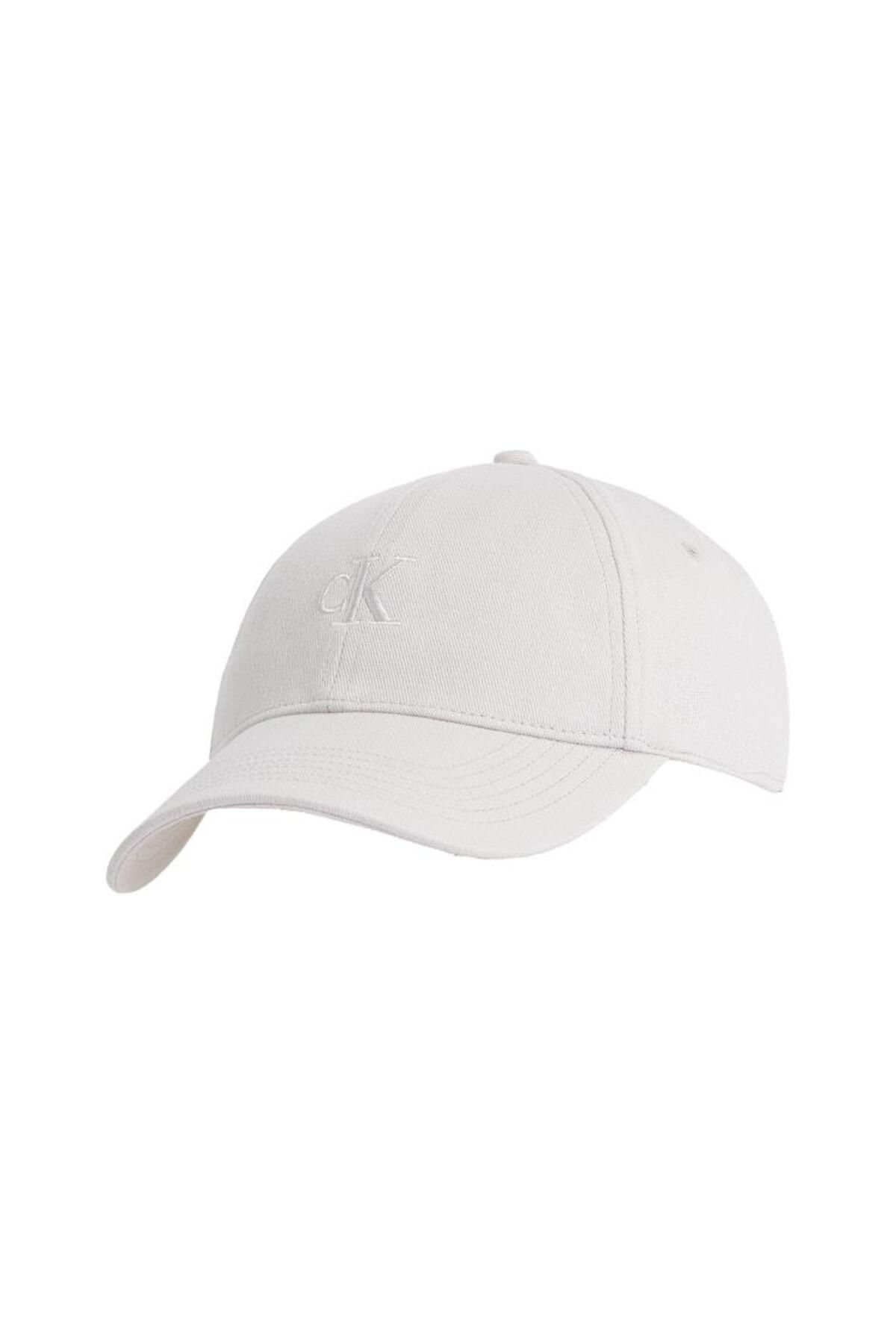 Calvin Klein Kadın MONOGRAM EMBROIDERY BASEBALL CAP Şapka