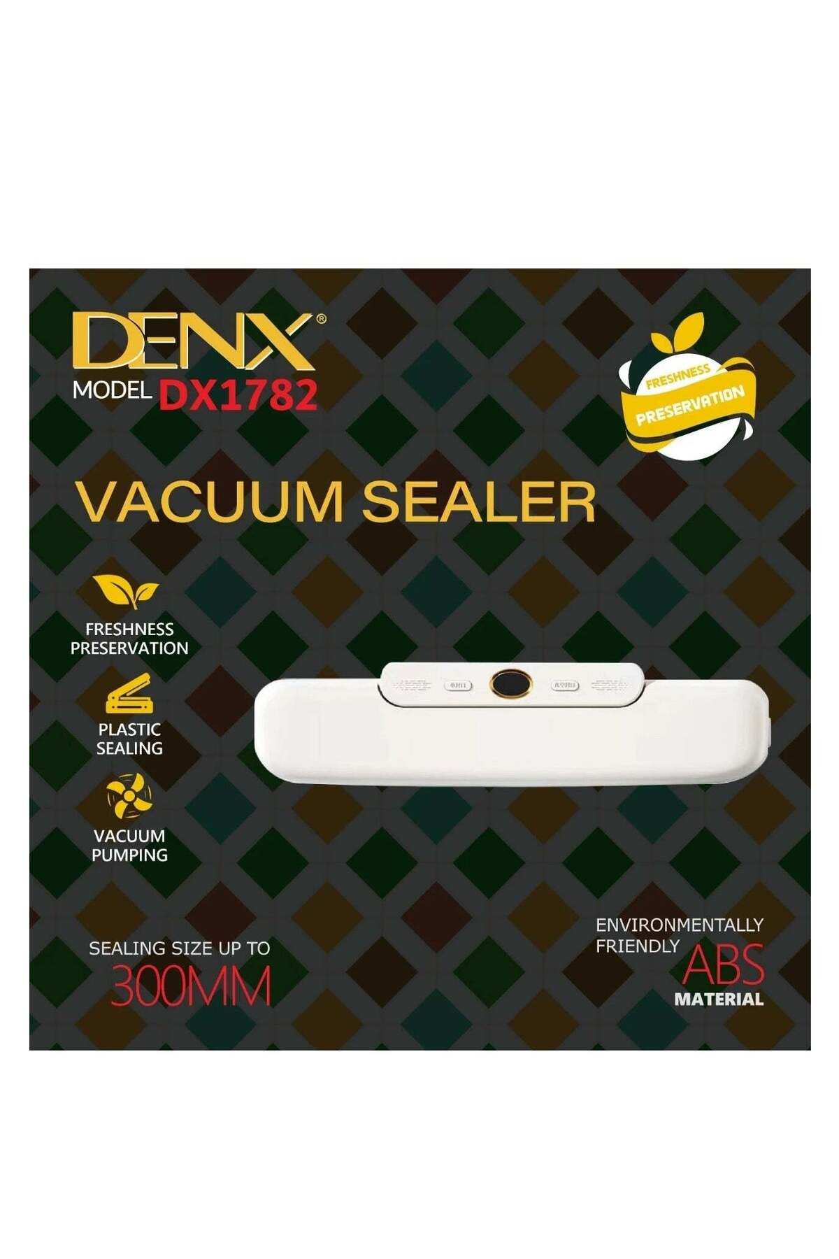 Denx-آلة تفريغ الهواء مع نظام إيقاف تشغيل تلقائي لحفظ الطعام مع قطاعة مدمجة 4