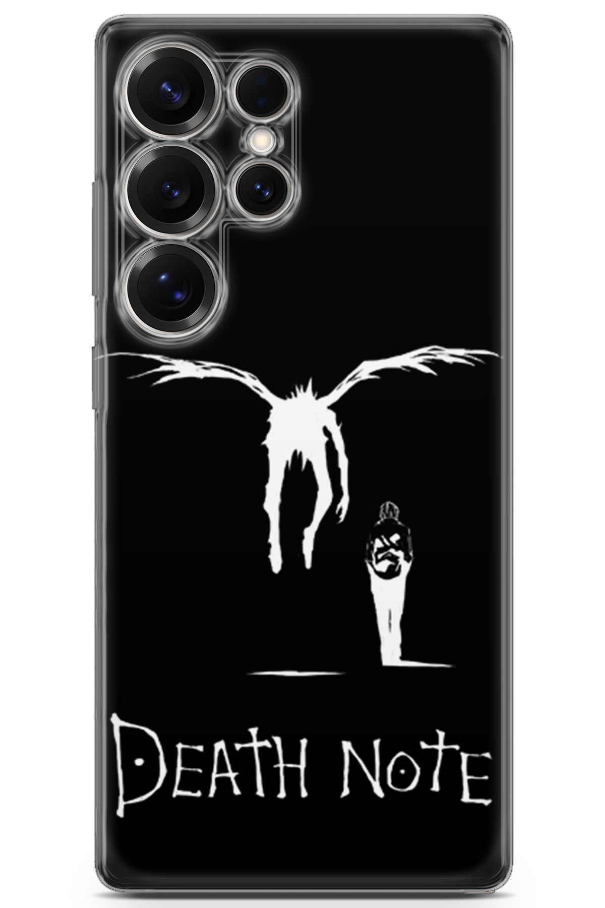 Kordilya Samsung Galaxy S25 Ultra uyumlu Manga 1 4K Kapak Death Note Shinigami