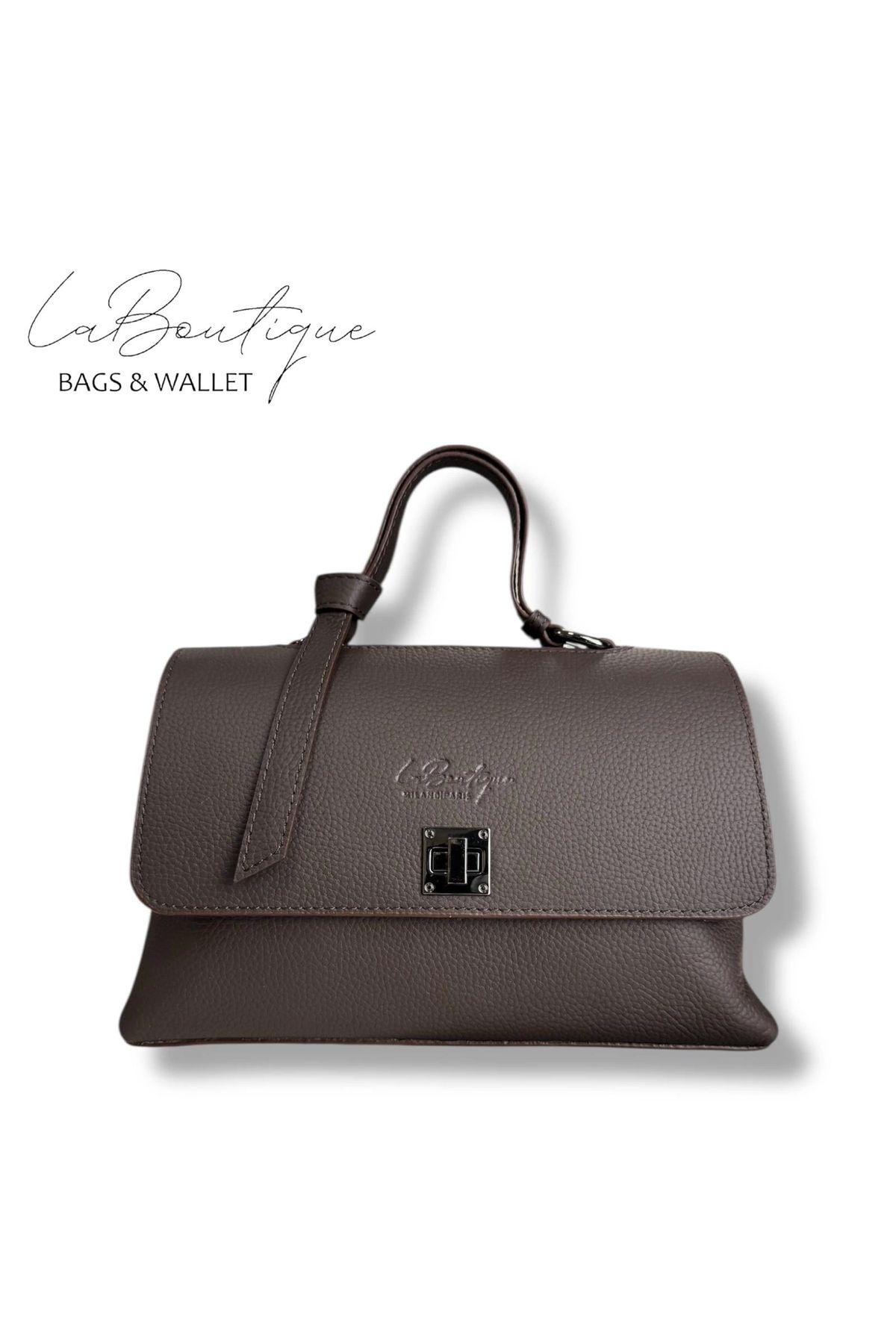 LA BOUTIQUE %100 DERİ LB ÇANTA D-2200 KAHVE