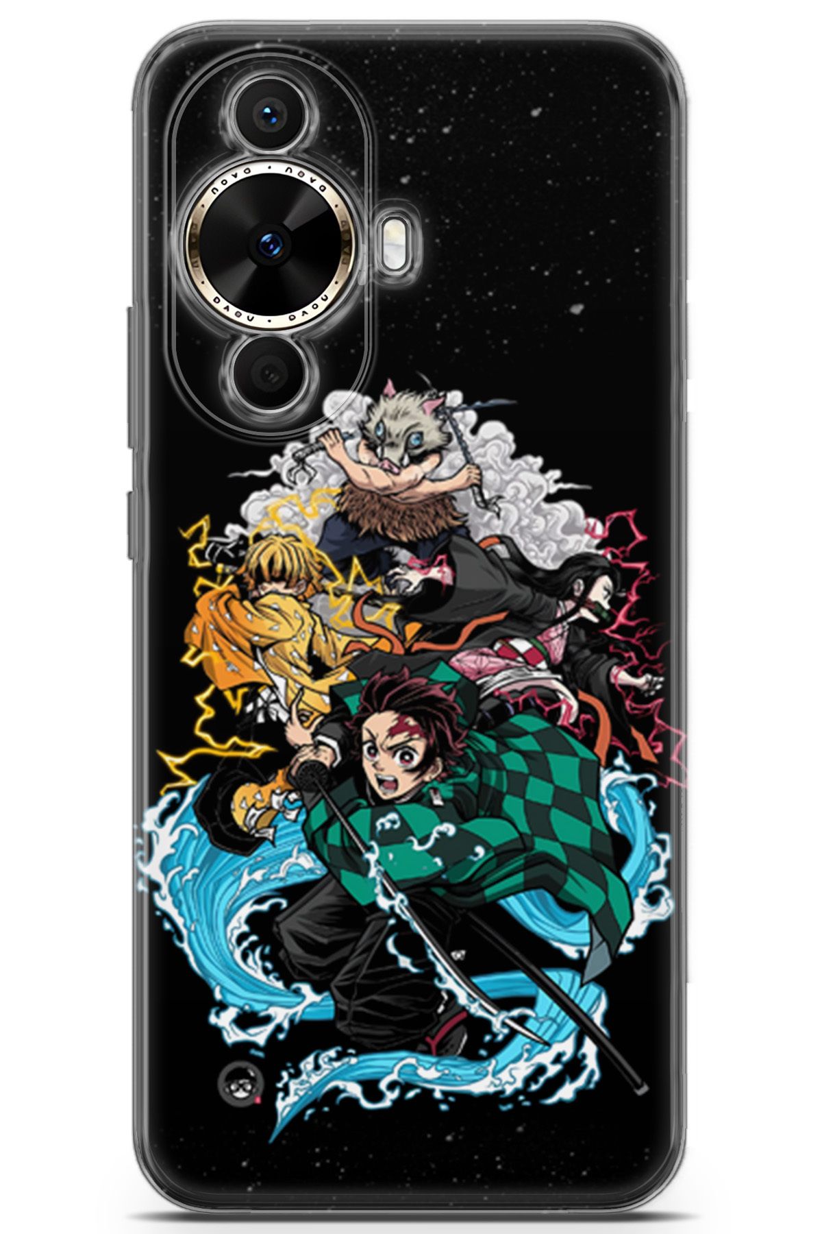 Kordilya Huawei Nova 12s uyumlu Manga 16 Silikon Kapak Kimetsu No Yaiba