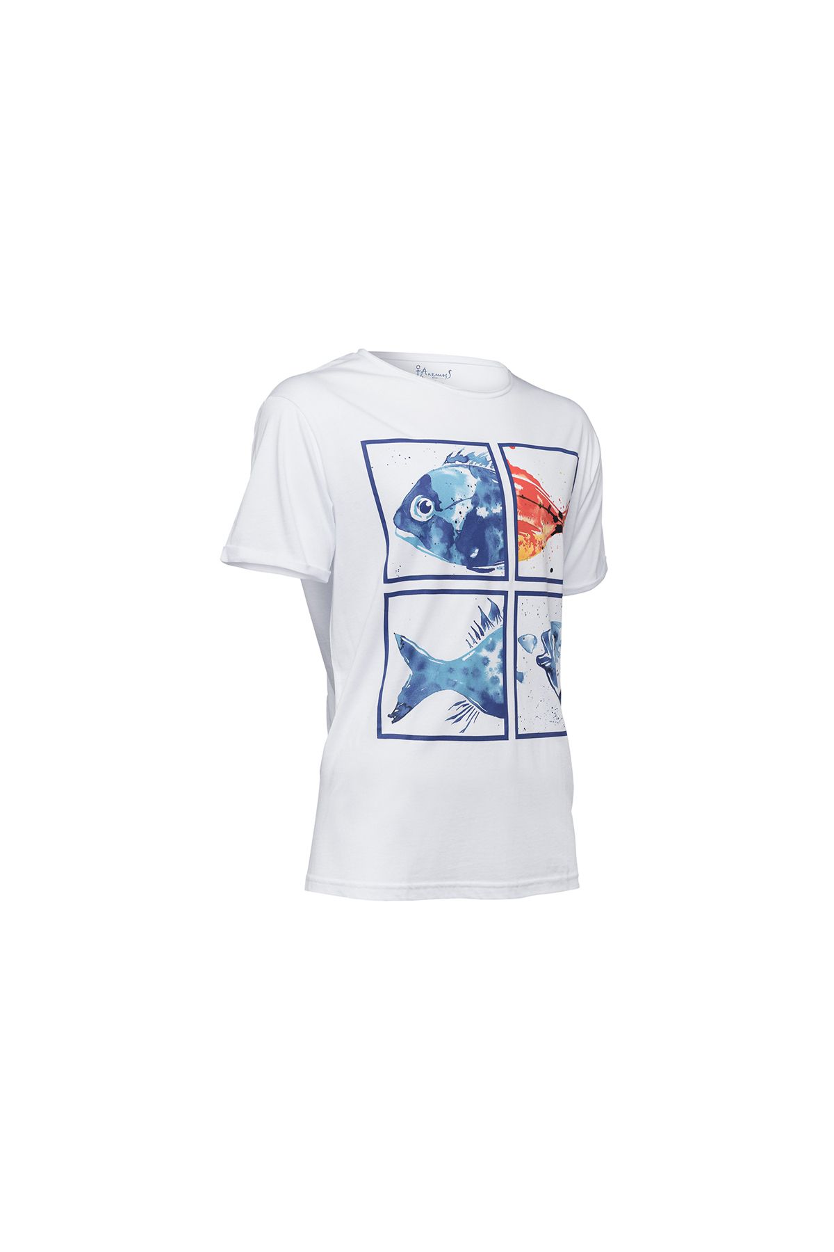 ANEMOSS-Aquarium Crew Neck Mens T Shirt 2