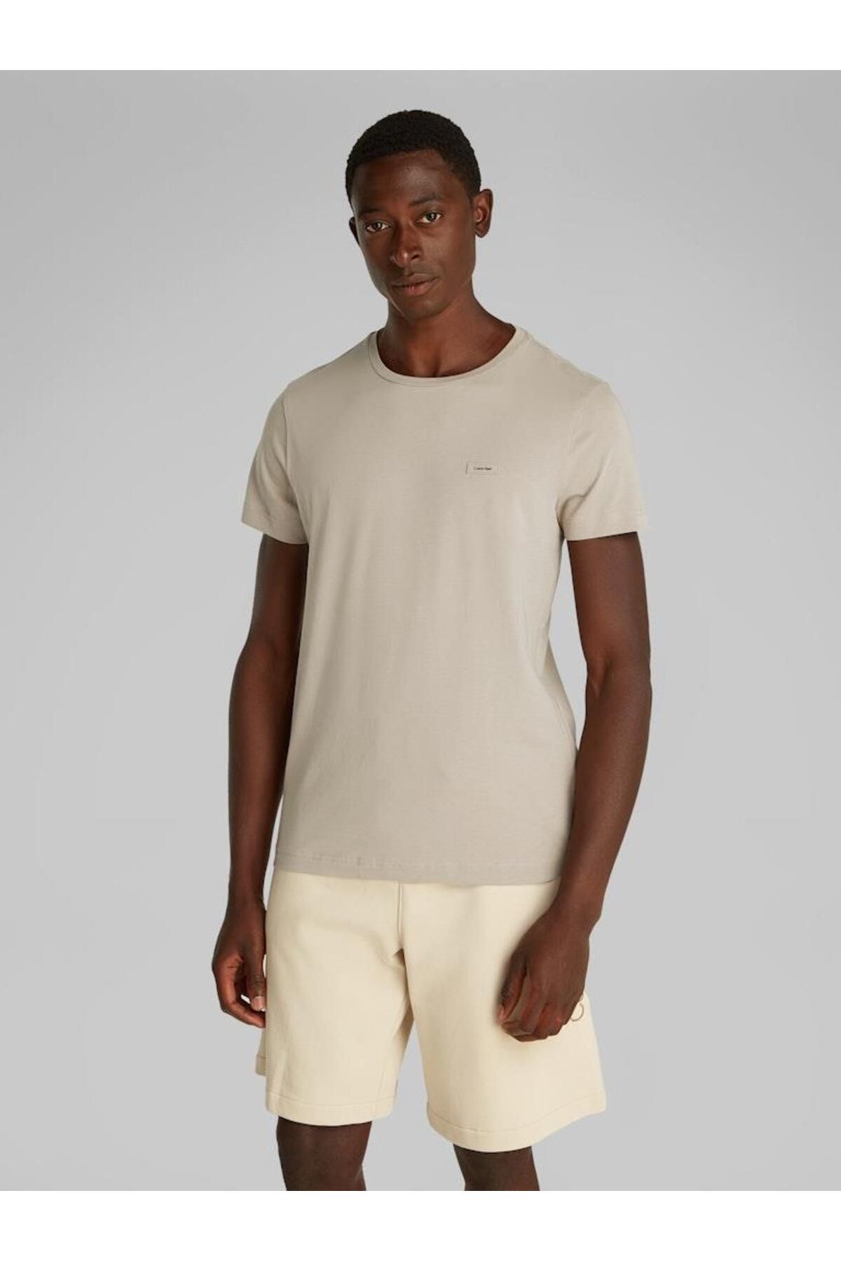 Calvin Klein Erkek STRETCH SLIM FIT T-SHIRT T-shirt