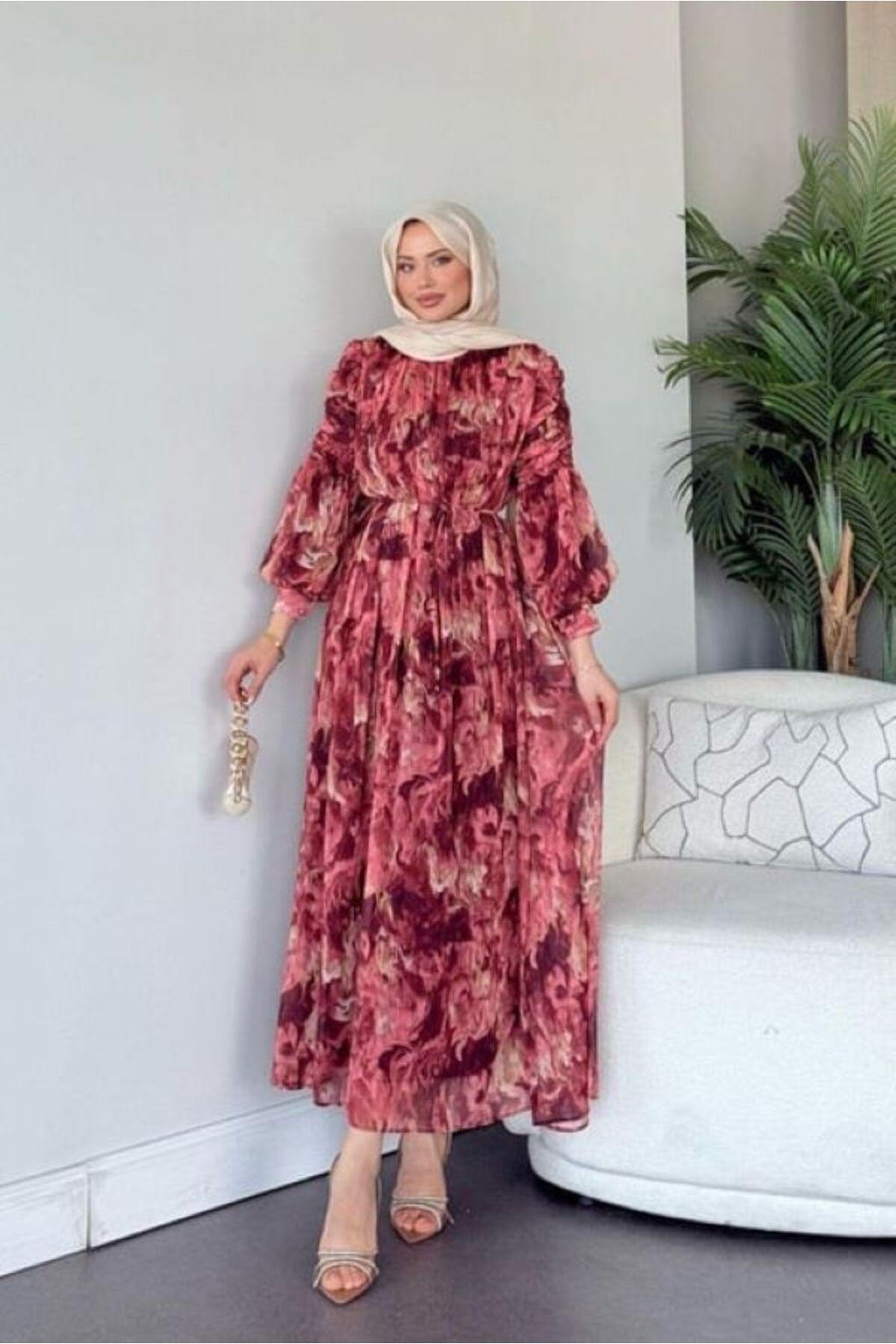 Sezi Moda Giyim Aheste Elbise