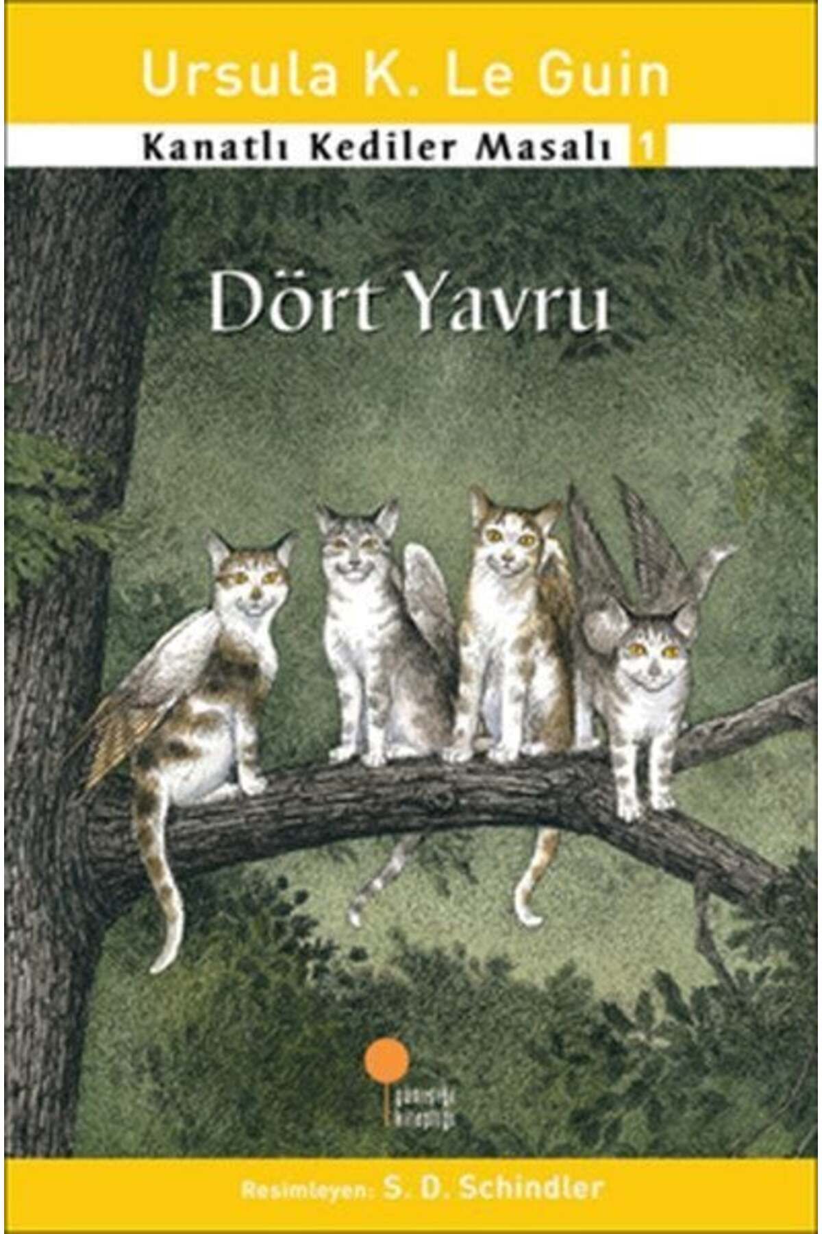 Destek Yayınları Kanatlı Kediler Masalı 1 Dört Yavru
