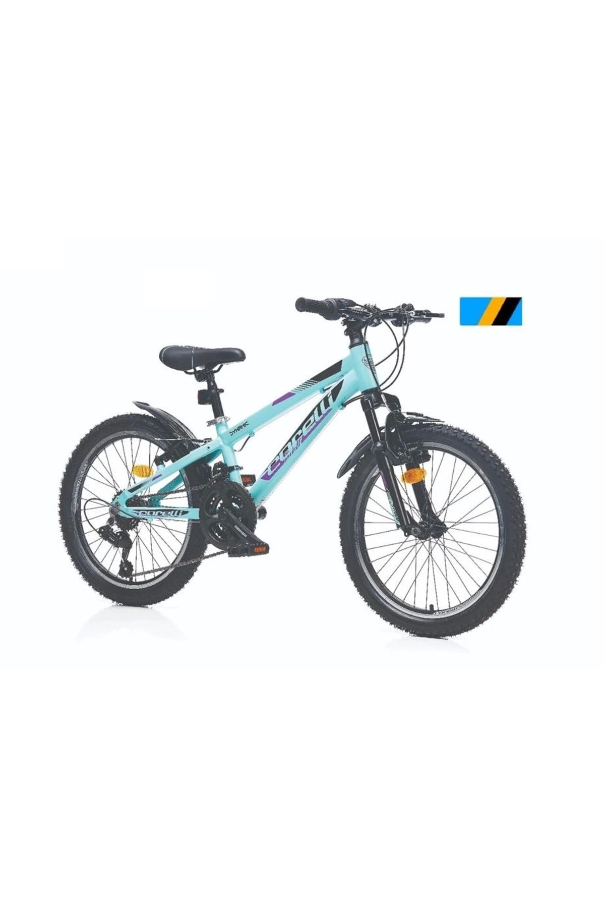 Corelli CORELLİ DYNAMIC ERKEK ÇOCUK BİSİKLETİ 254H V 20 JANT 18 VİTES MAVİ SİYAH TURUNCU
