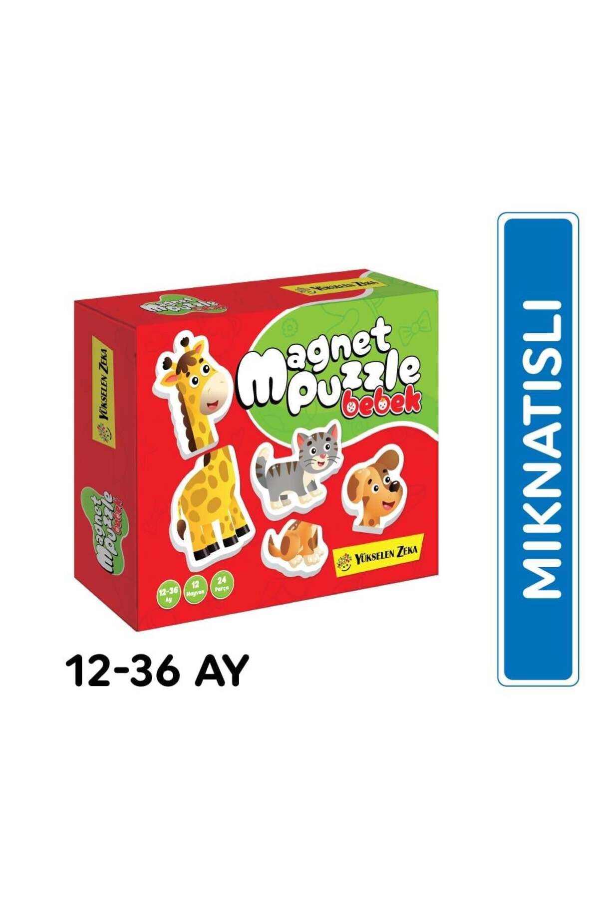 Enine Boyuna Eğitim 12-36 Ay İlk Magnet Puzzle