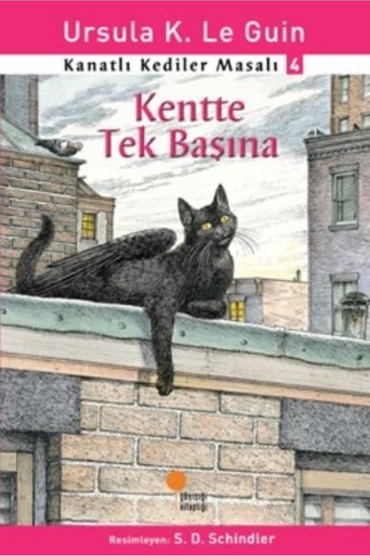 Destek Yayınları Kanatlı Kediler Masalı 4 Kentte Tek Başına