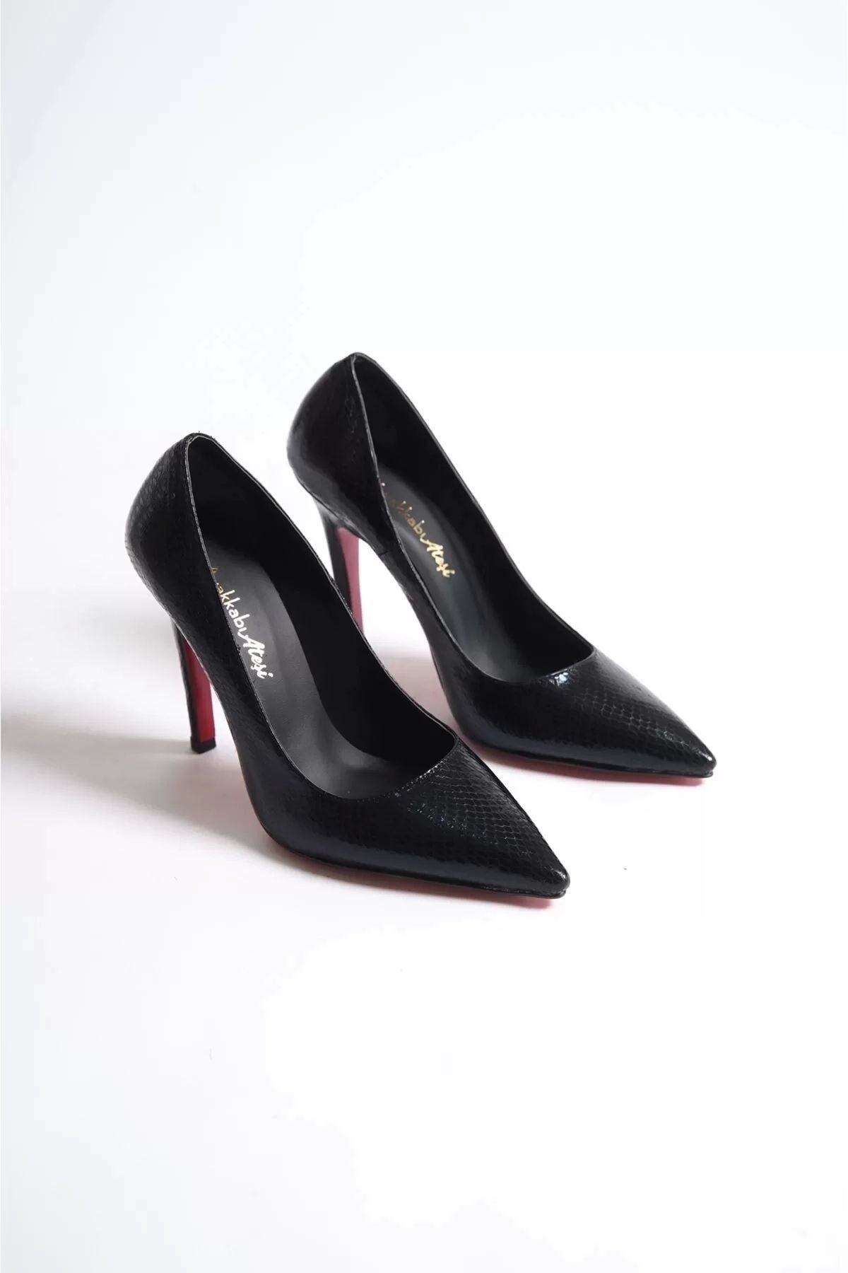 PayBuy Kadın Elegant Ayakkabı İnce Topuk Stiletto Özel Tasarım Abiye Ayakkabı