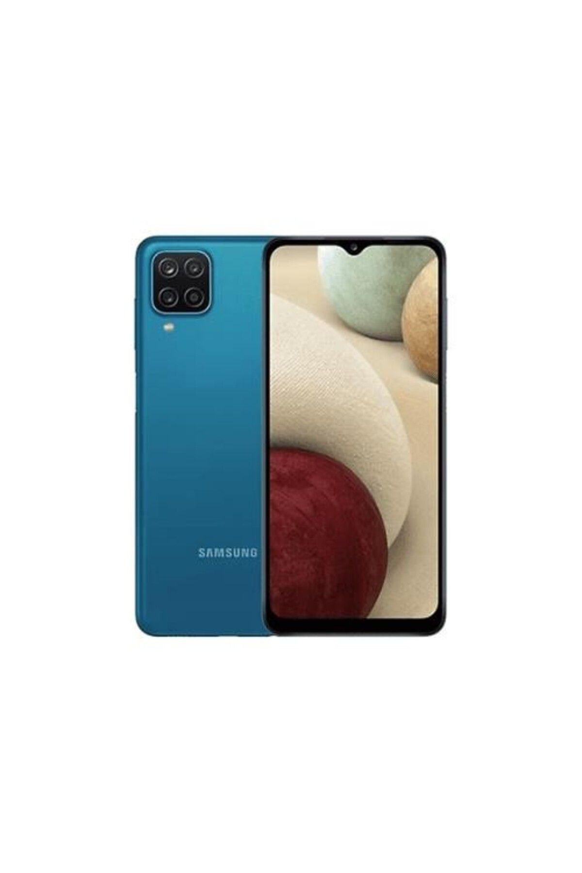 Samsung Yenilenmiş SAMSUNG GALAXY A12 128GB -B Kalite- Mavi