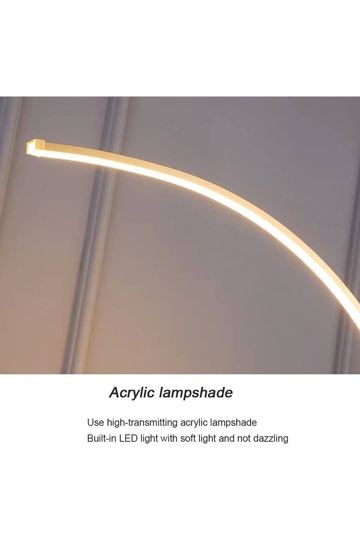 1st-First Modern Slant Floor Lamp with Remote Control 6