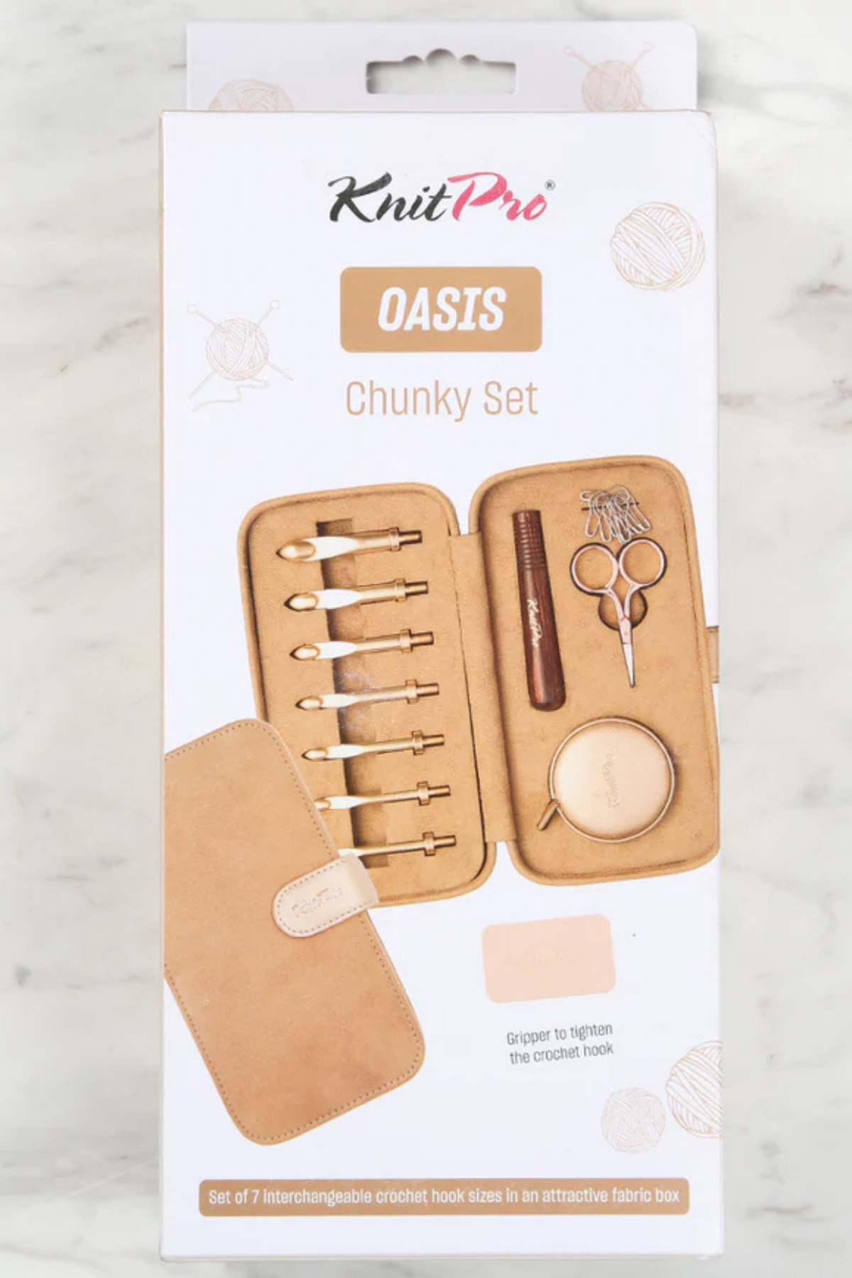 KnitPro Oasis Starter Ucu Değiştirilebilir Tığ Seti - 30981