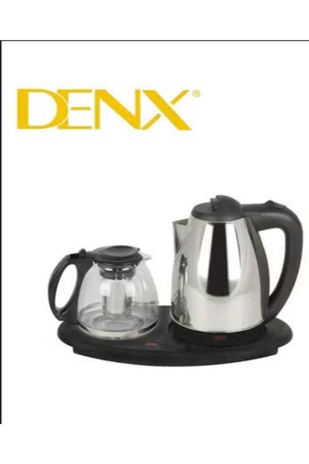 Denx-غلاية كهربائية مع إبريق شاي مع خاصية الإغلاق التلقائي 3