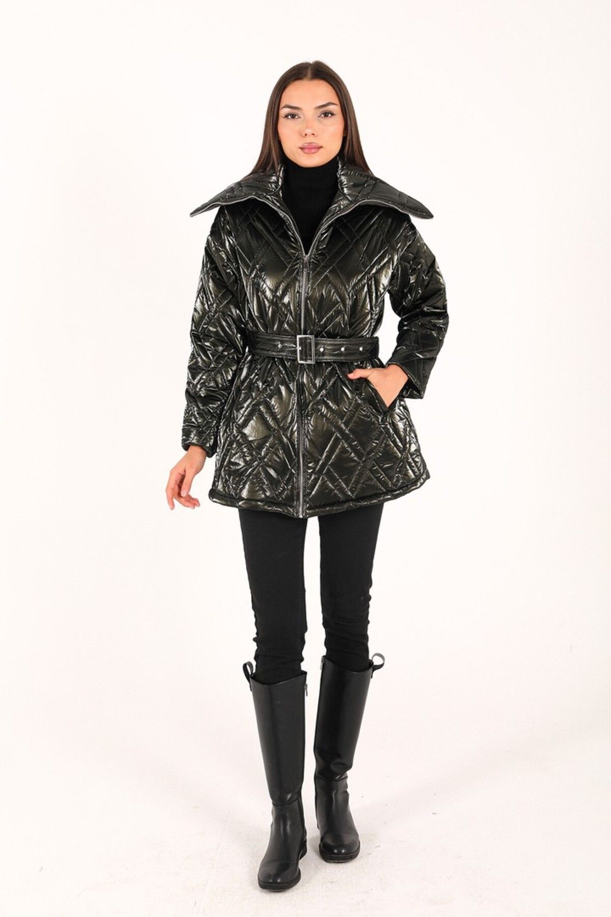 Melike Tatar Şişme Mont 32-3403