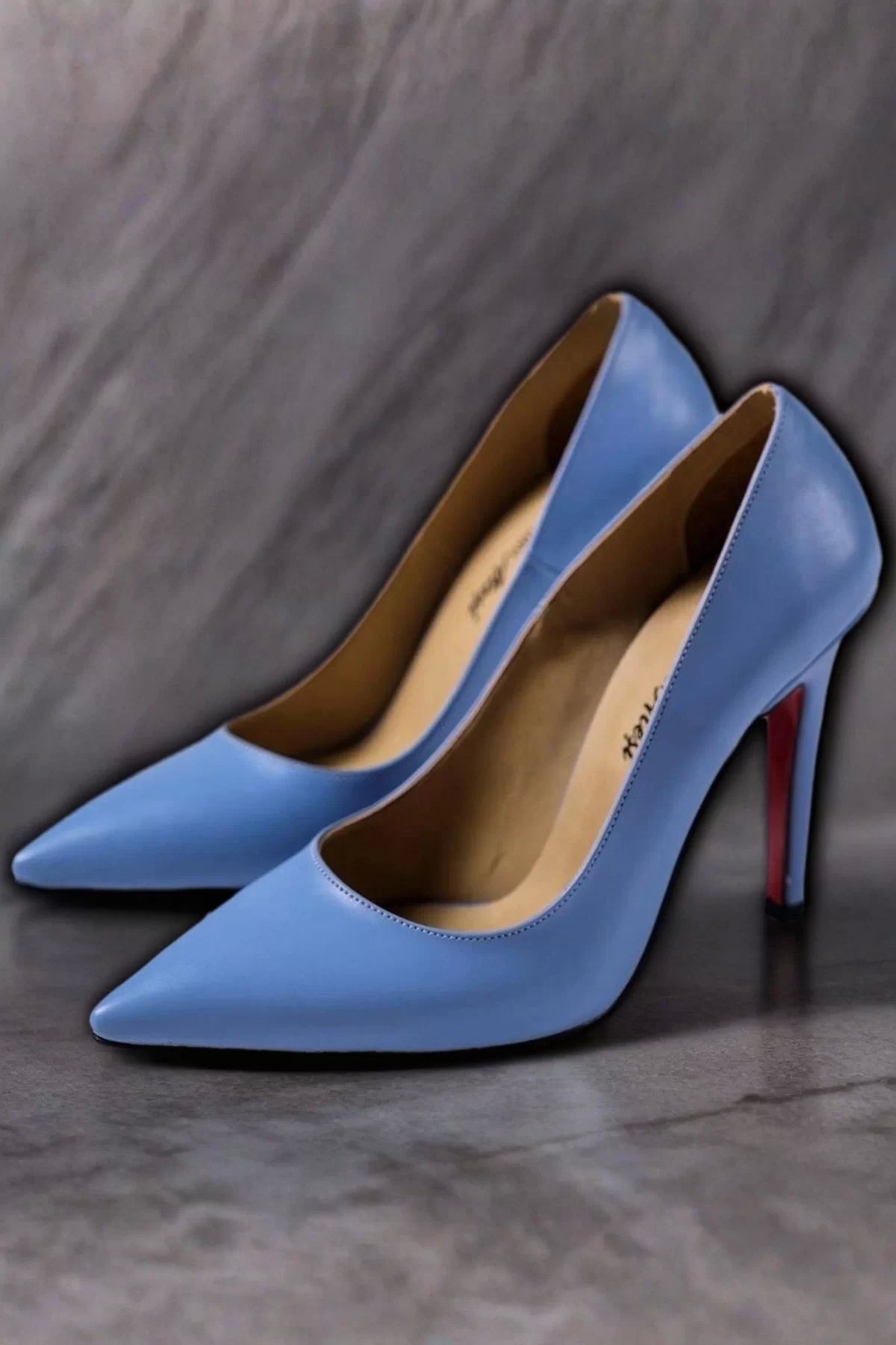 PayBuy Kadın Elegant Ayakkabı İnce Topuk Stiletto Özel Tasarım Abiye Ayakkabı
