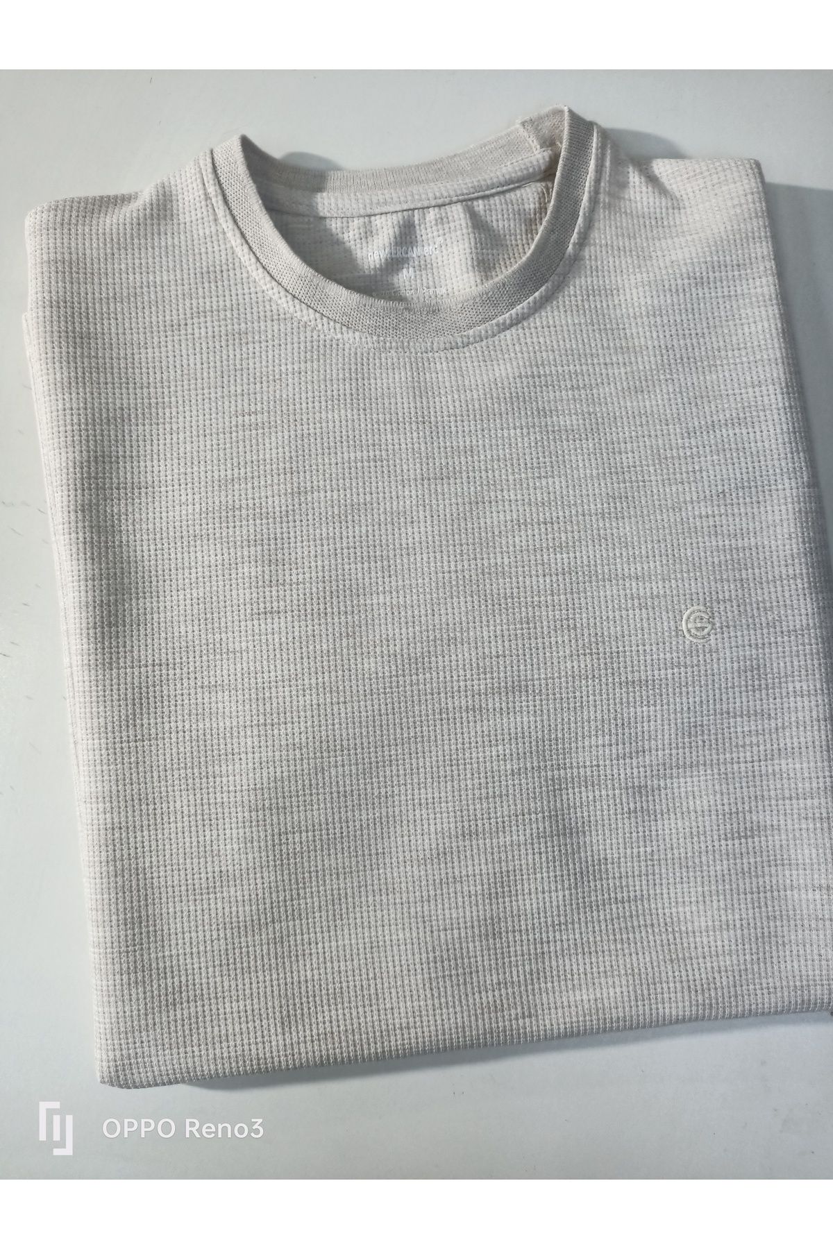 ercan triko sıfır yaka waffle reguler fit t-shirt