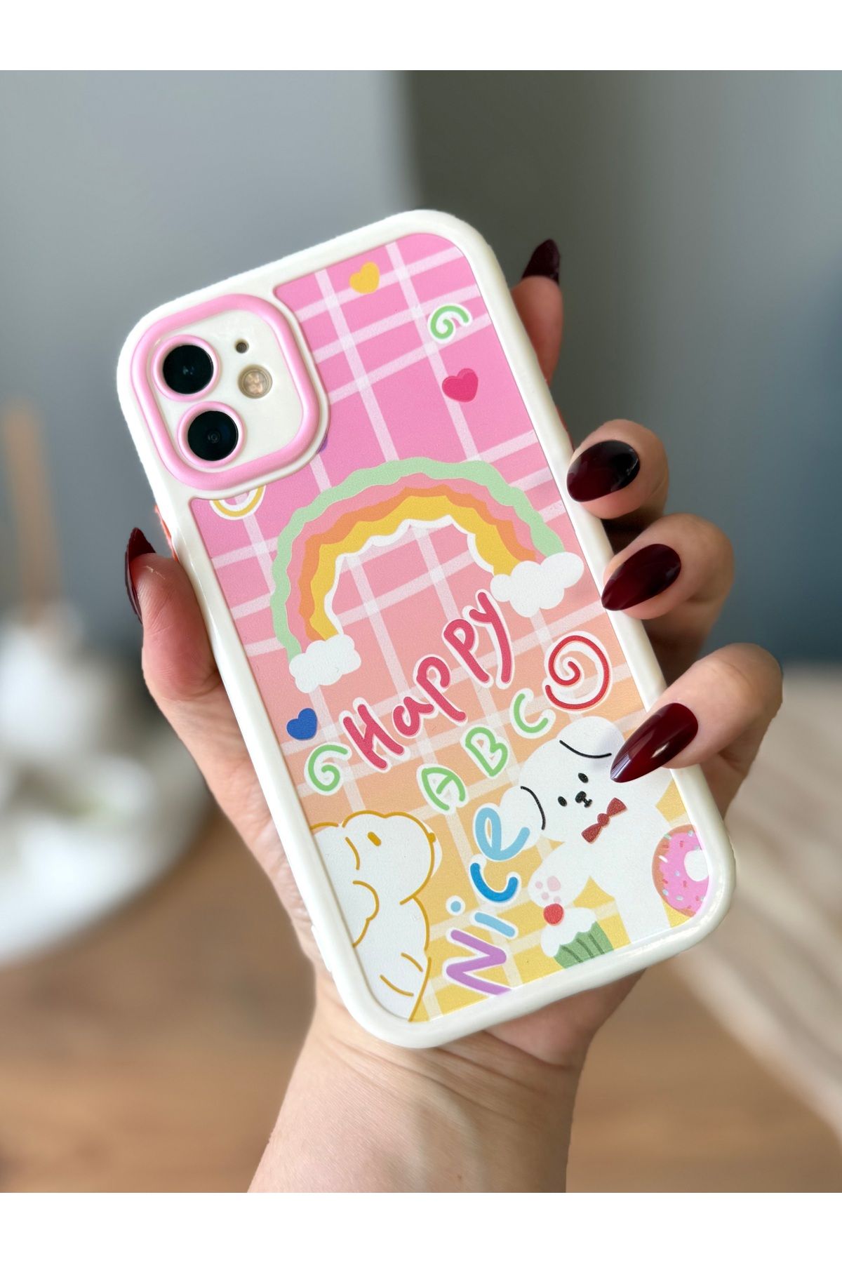 MirazTasarim IPHONE 11 SEVİMLİ DESENLİ KILIF