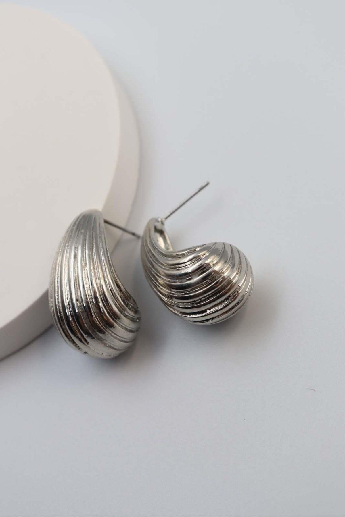BY CANSU ACCESSORİES Borgo Silver Küpe