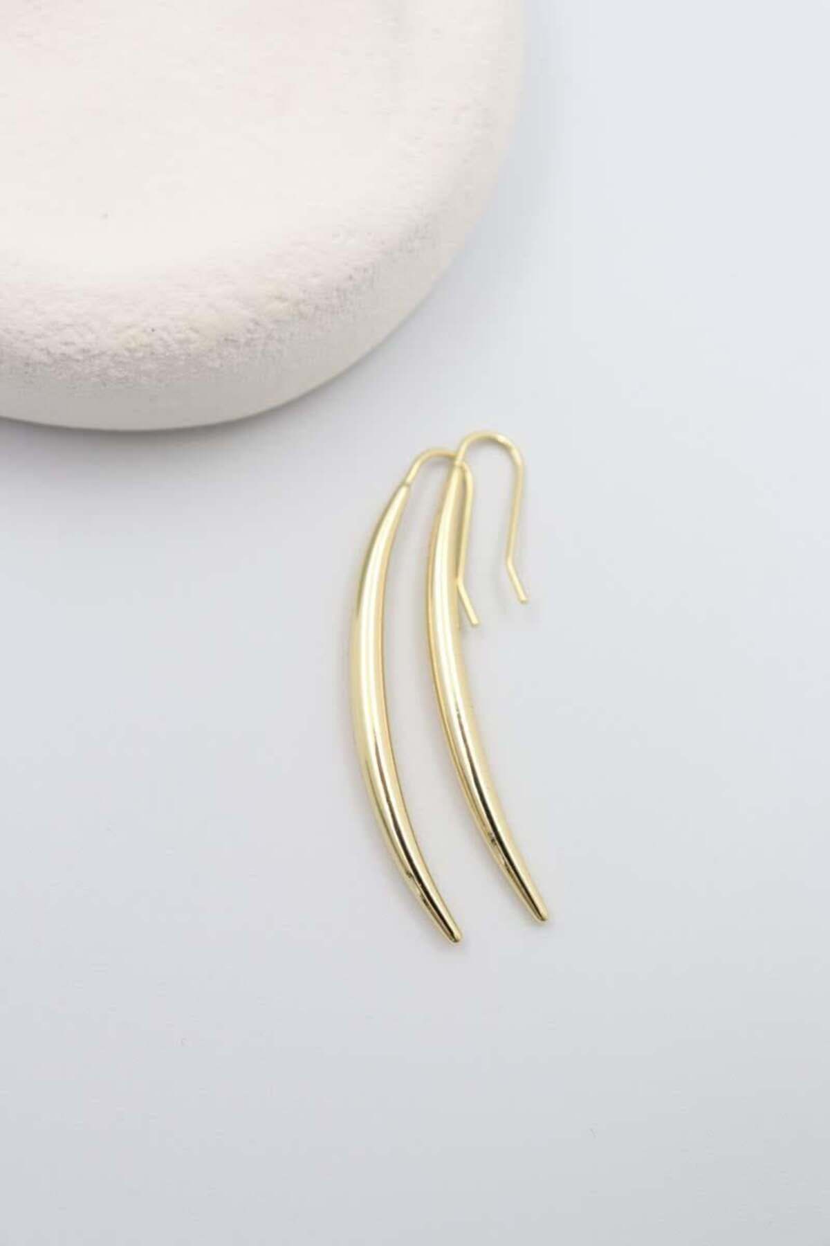 BY CANSU ACCESSORİES Donat Gold Küpe[14K]