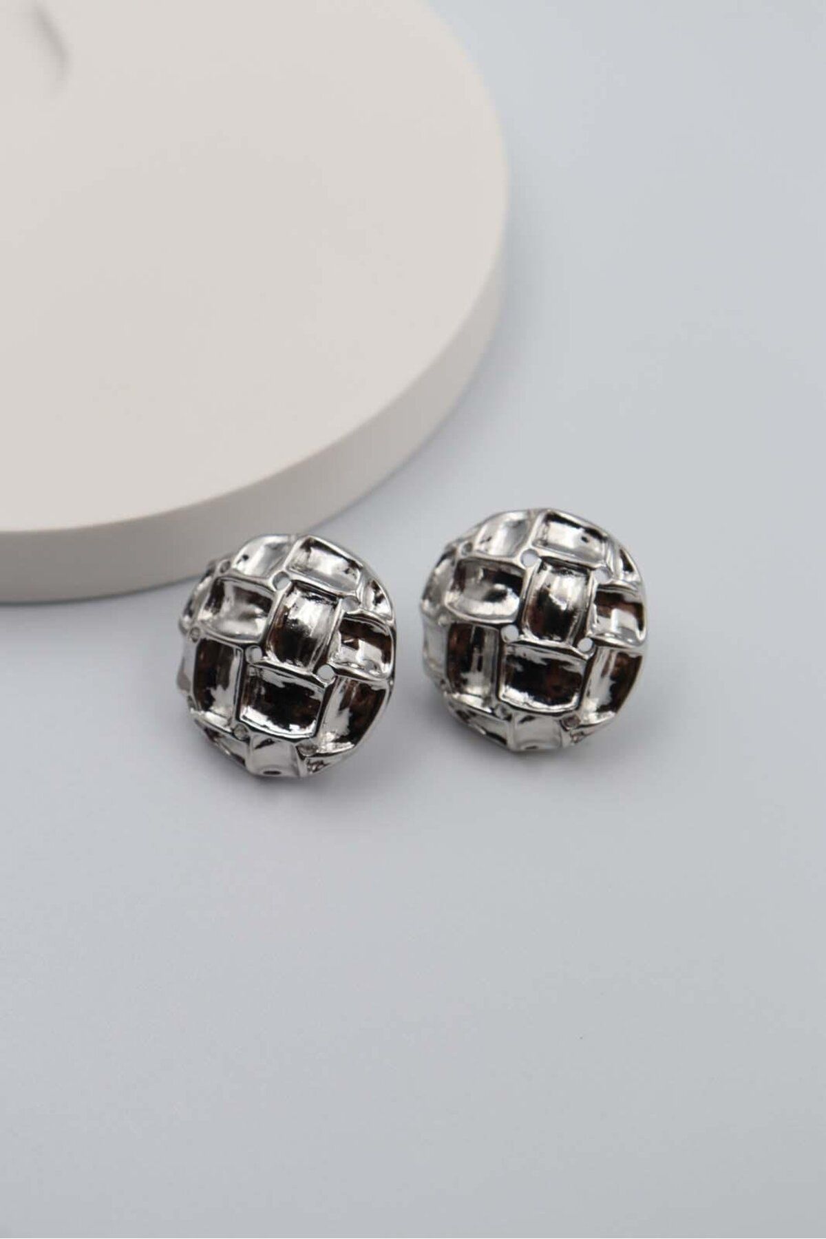 BY CANSU ACCESSORİES Bolsena Silver Küpe