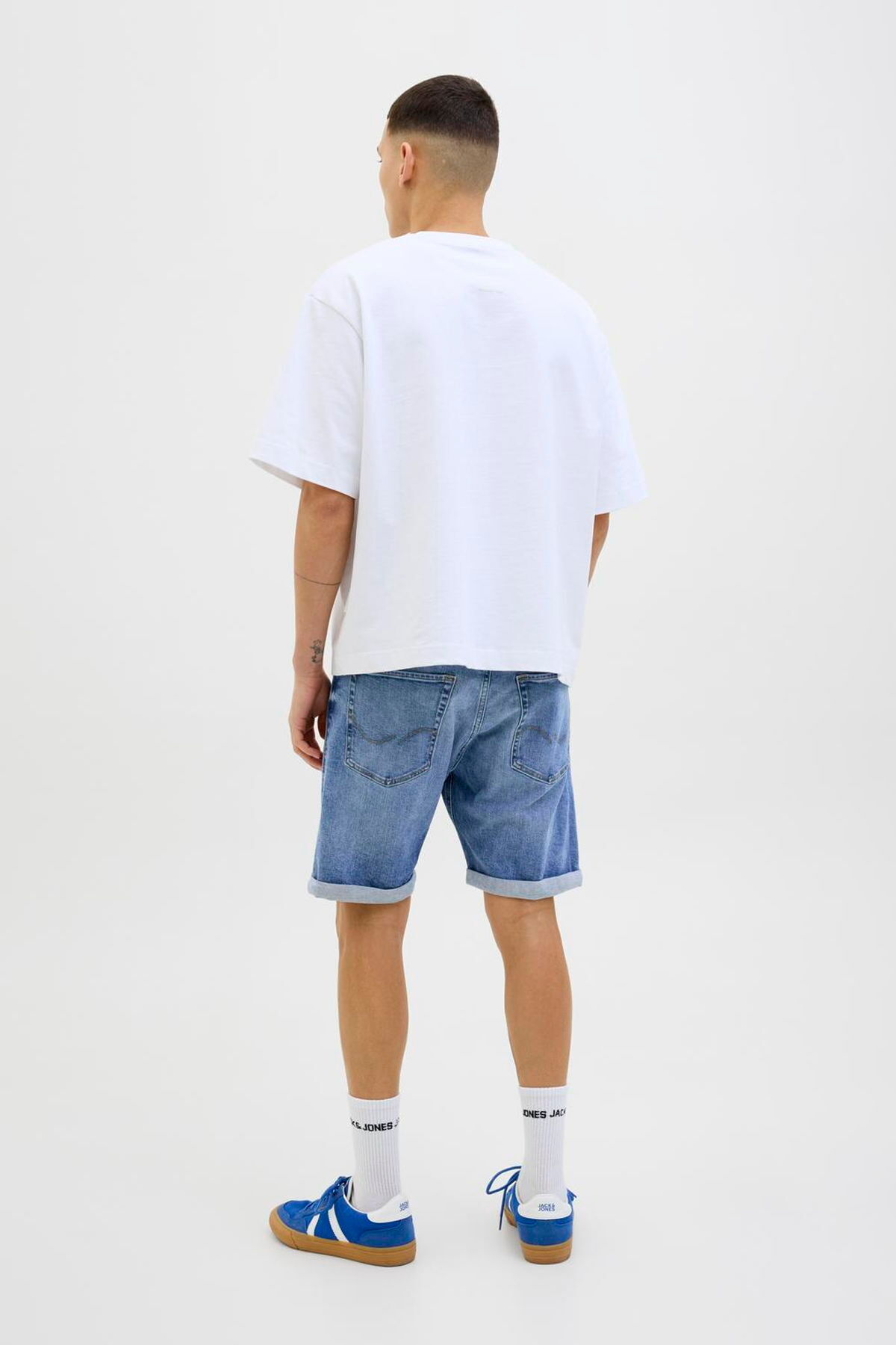 شلوارک مردانه راسته فاق نرمال | جک اند جونز Jack & Jones 12269612 - تصویر 3