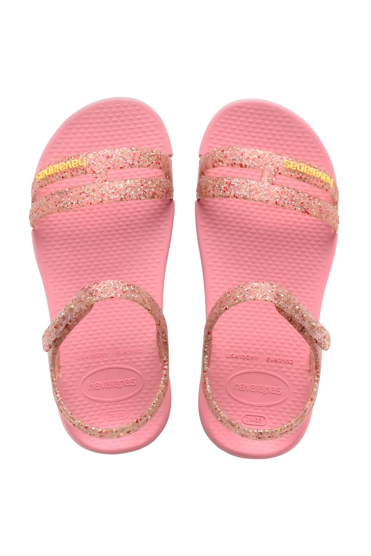 Havaianas KIDS PLAY MALL GLITTER MACARON PINK SANDALET