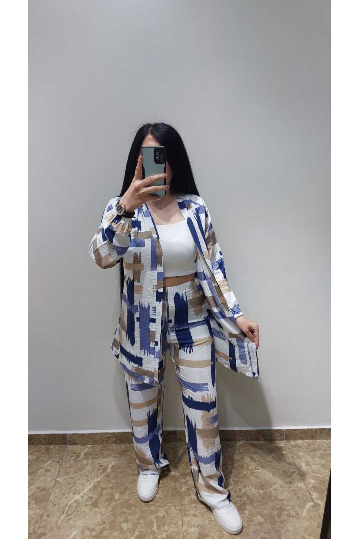 Nida Çelik Collection Linyum Kumaş Takımlar